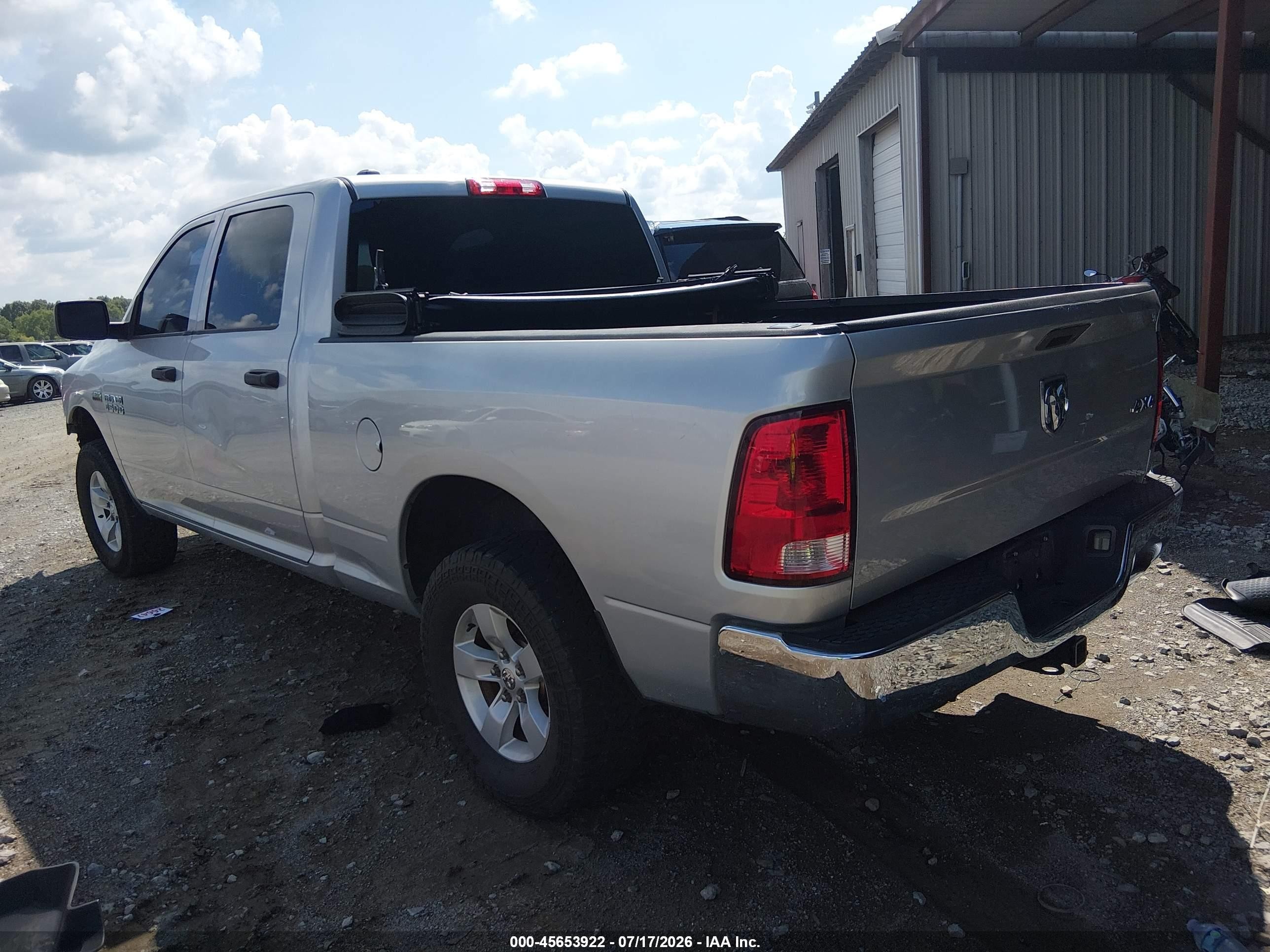 2014 Ram 1500 Tradesman Silver vin: 1C6RR7ST1ES303546
