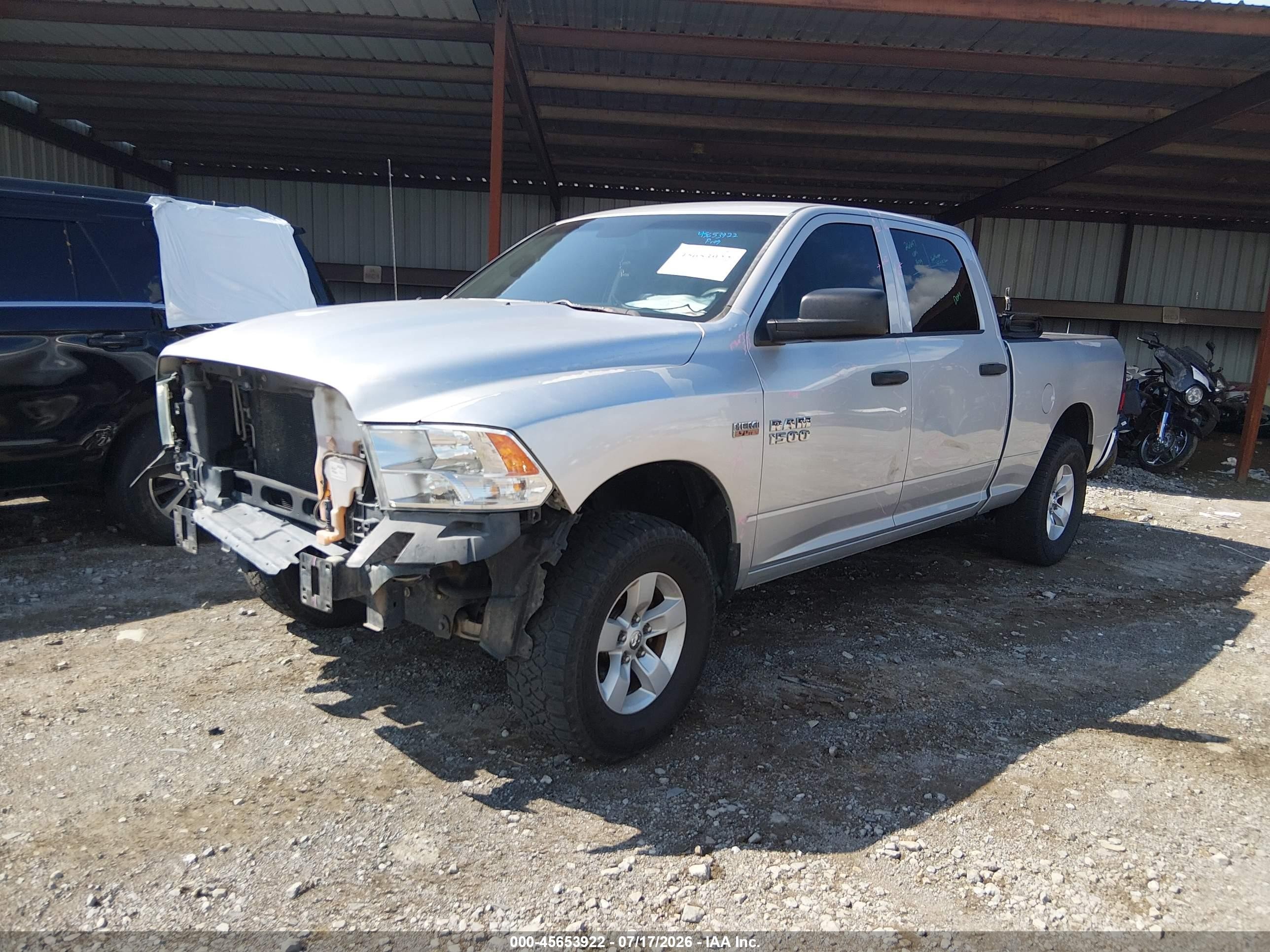 2014 Ram 1500 Tradesman Silver vin: 1C6RR7ST1ES303546