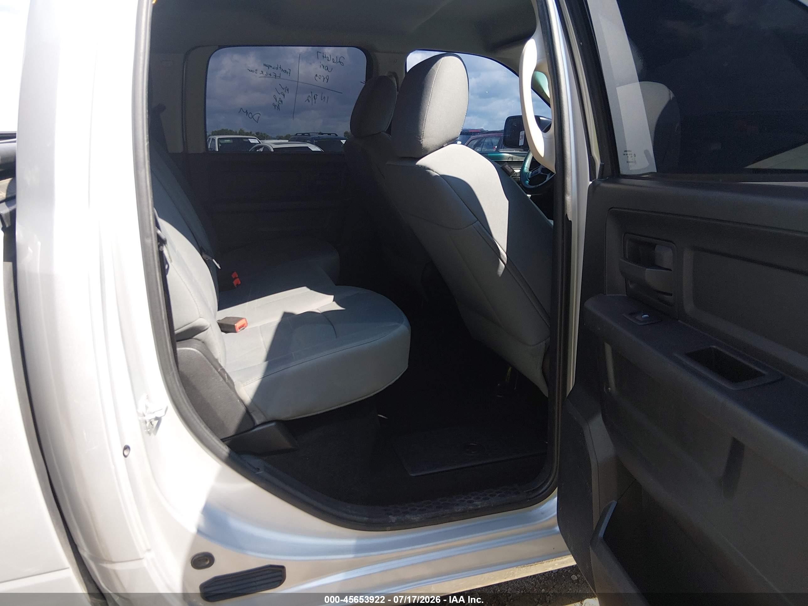 2014 Ram 1500 Tradesman Silver vin: 1C6RR7ST1ES303546