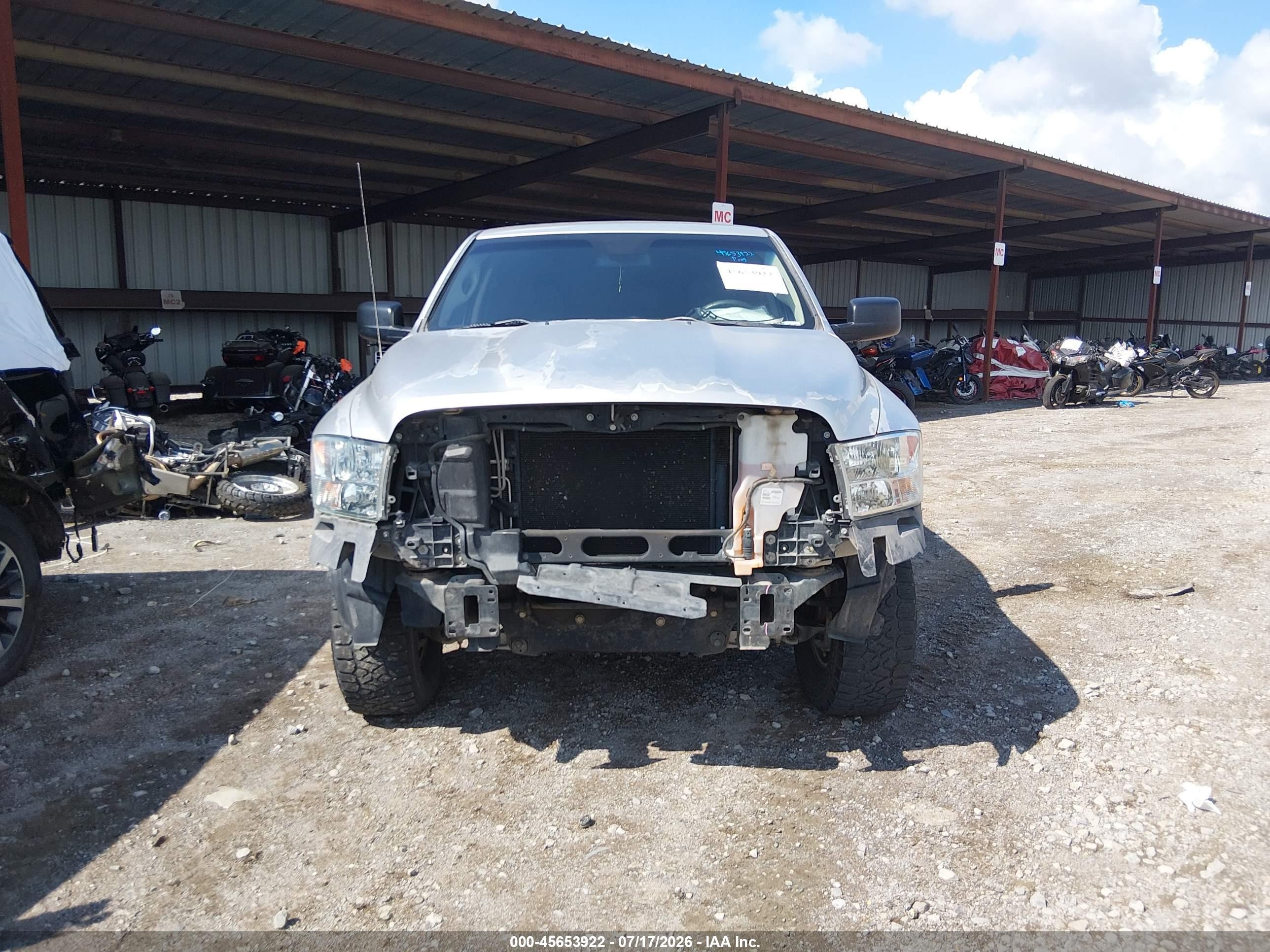 2014 Ram 1500 Tradesman Silver vin: 1C6RR7ST1ES303546