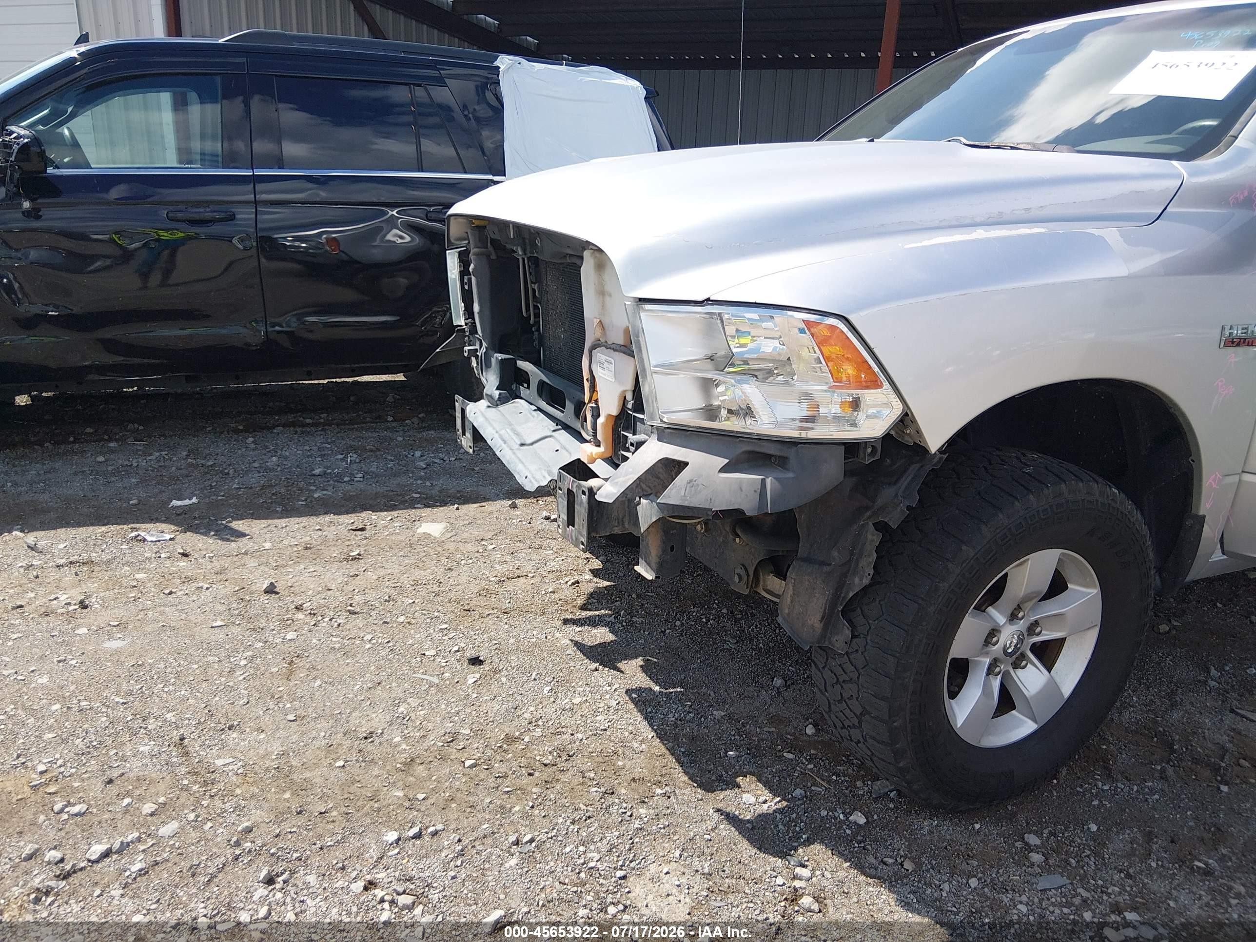 2014 Ram 1500 Tradesman Silver vin: 1C6RR7ST1ES303546