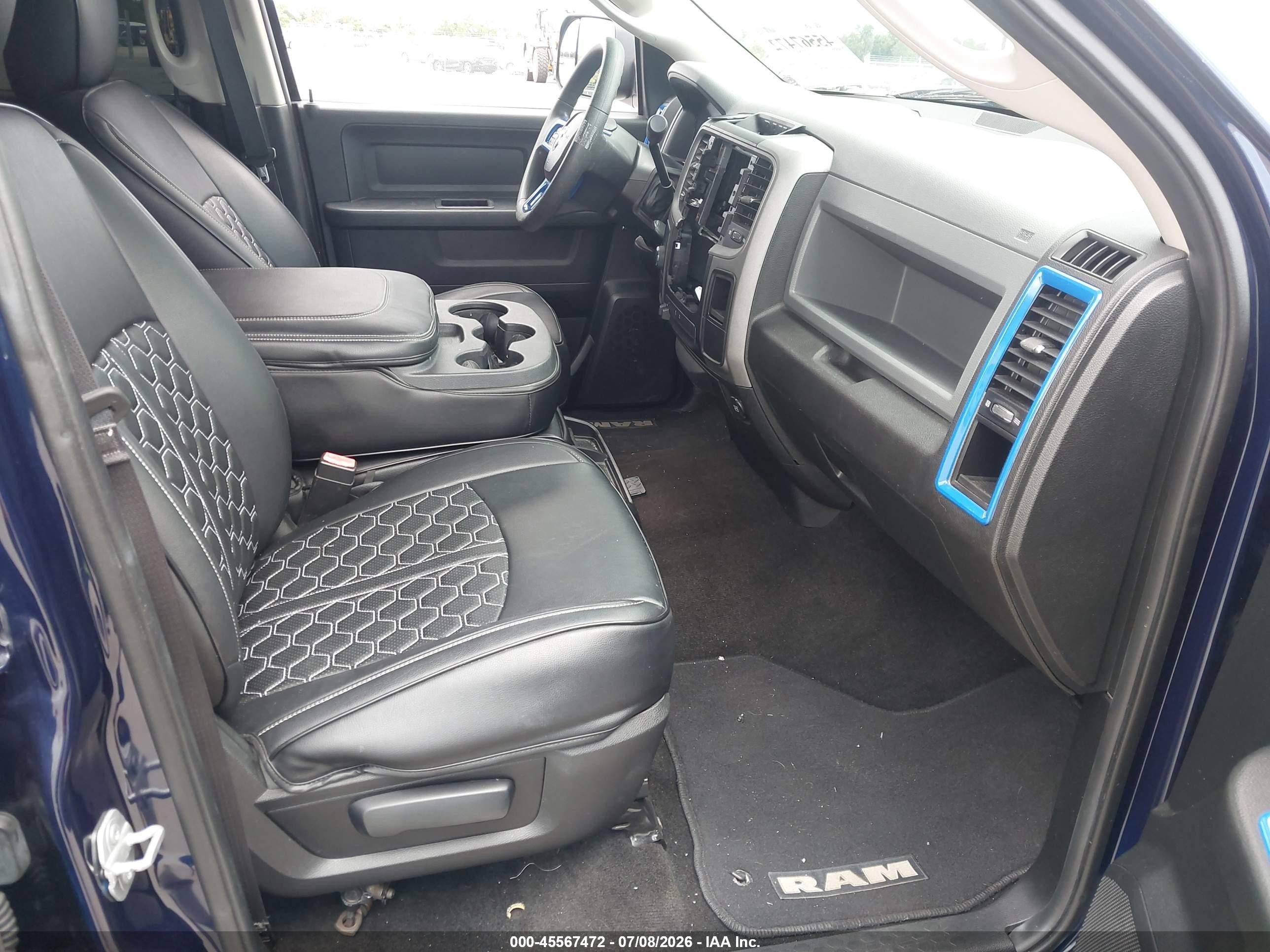 2015 Ram 1500 St Dark Blue vin: 1C6RR7ST2FS593166