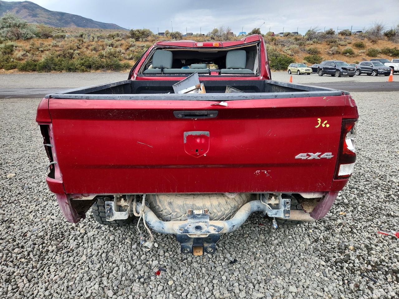2015 Ram 1500 St Red vin: 1C6RR7ST3FS648529