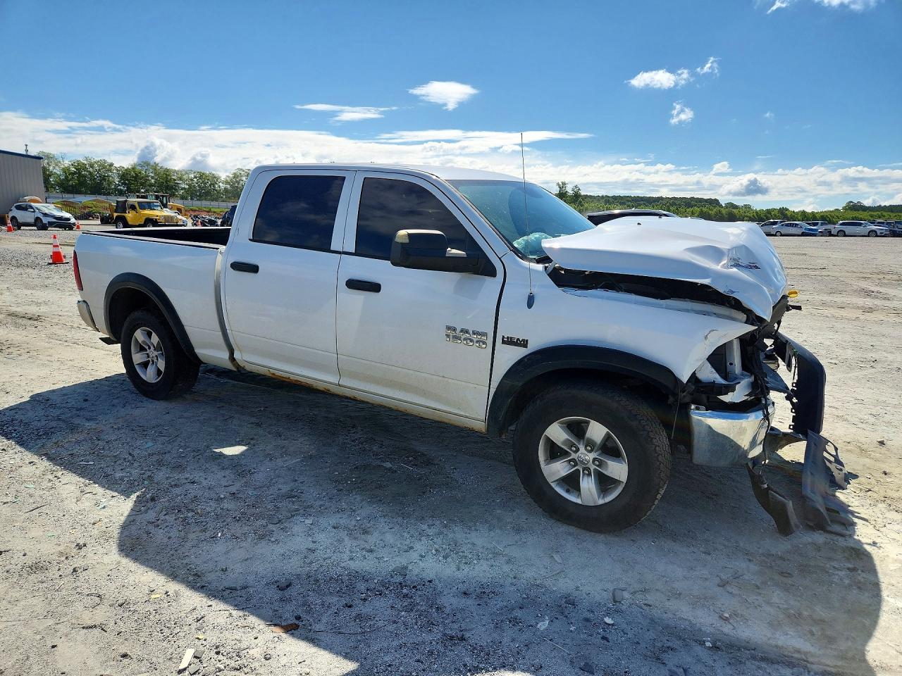 2013 Ram 1500 St White vin: 1C6RR7ST6DS713127