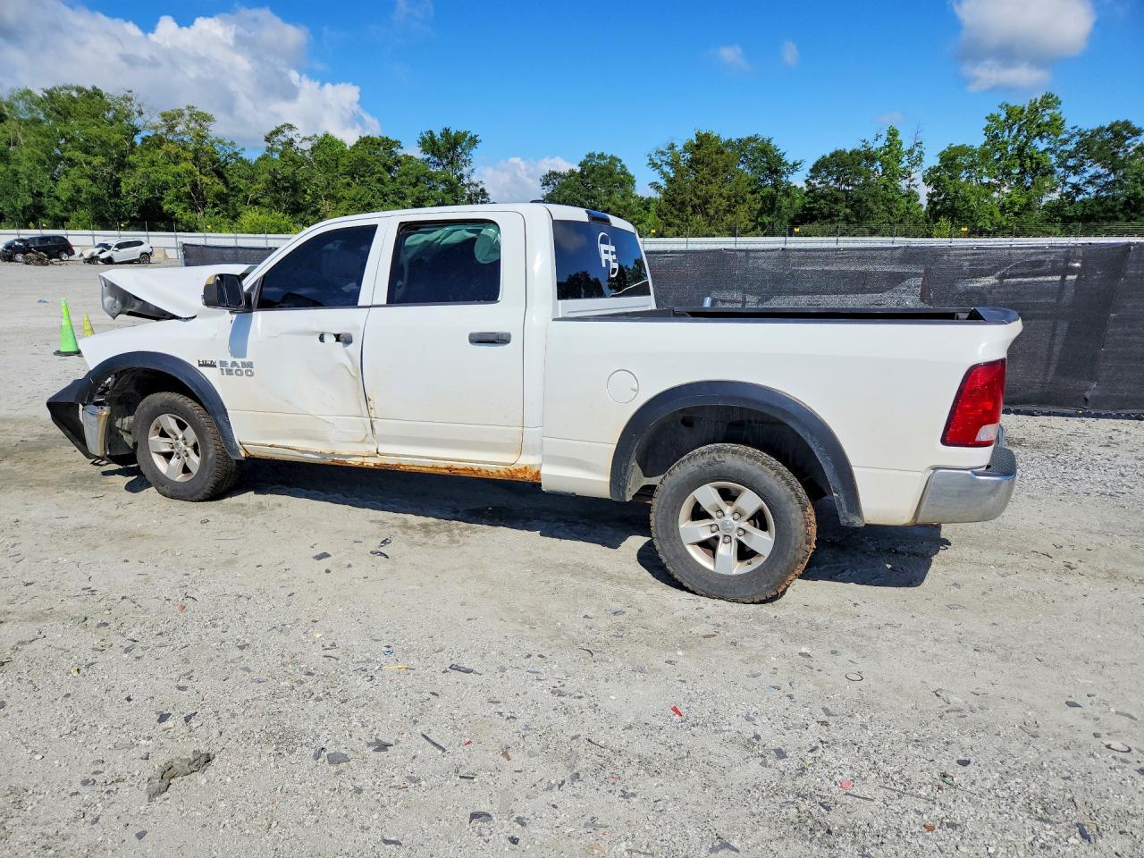 2013 Ram 1500 St White vin: 1C6RR7ST6DS713127