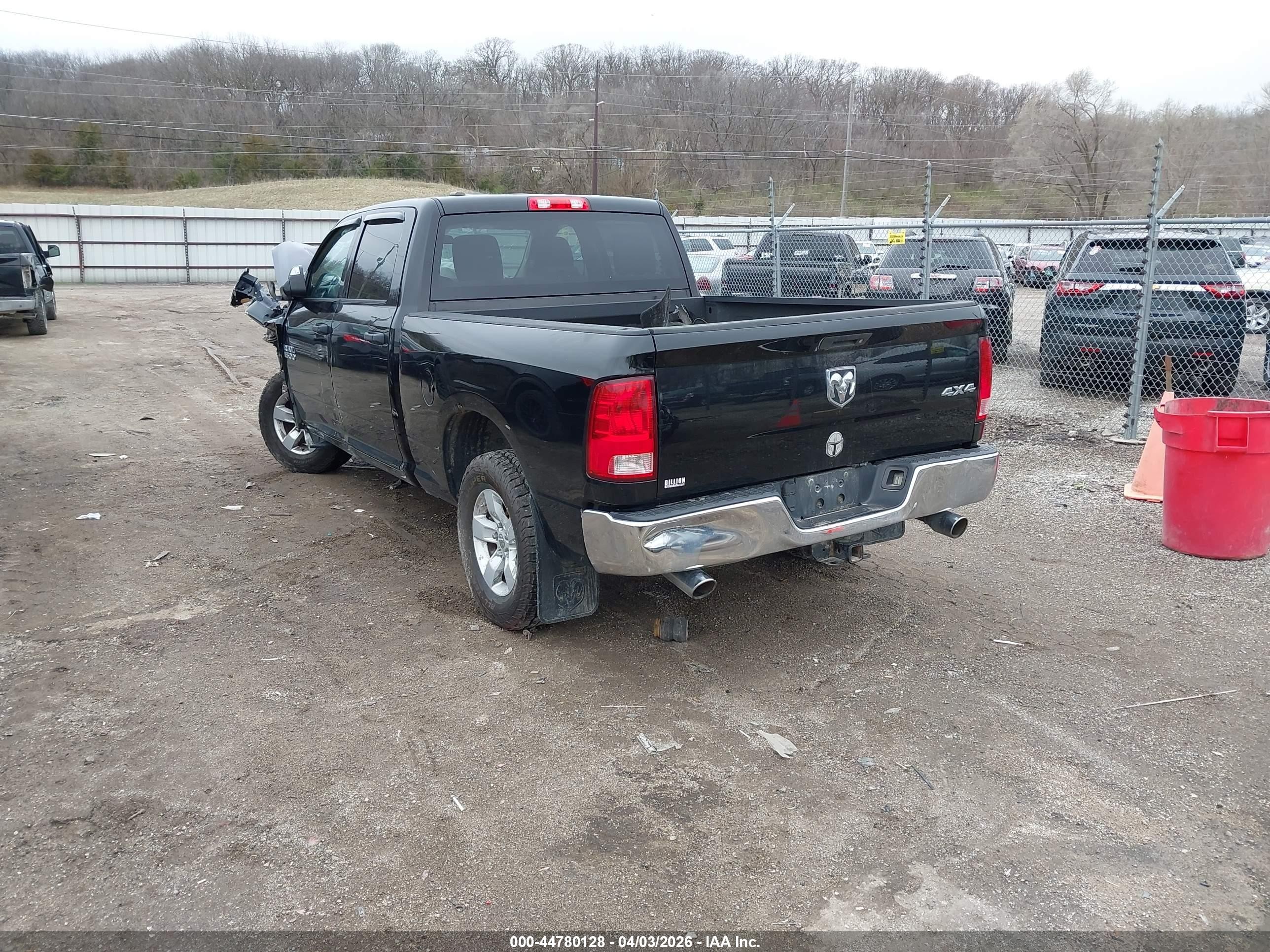 2014 Ram 1500 St Black vin: 1C6RR7ST8ES115199
