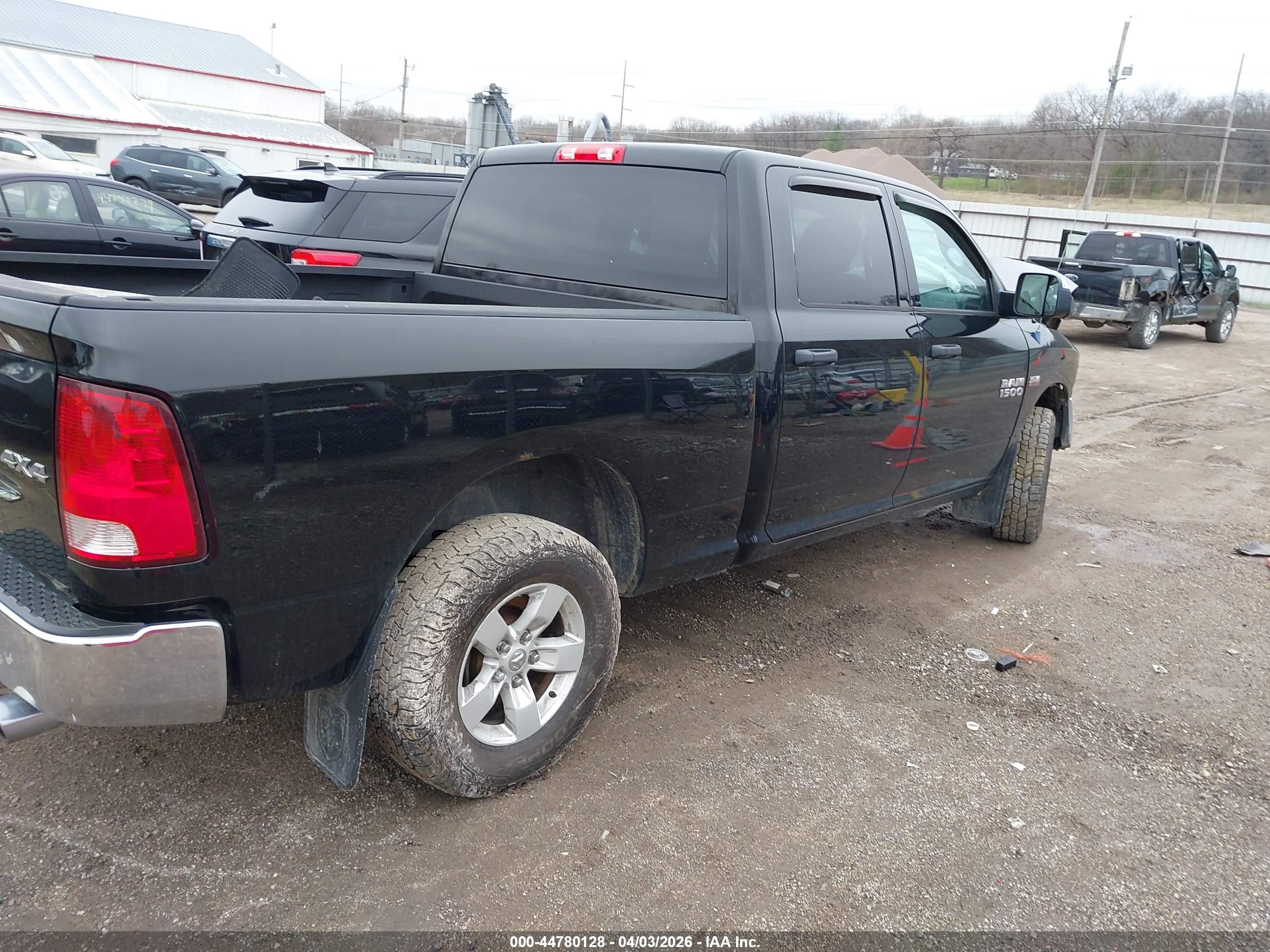 2014 Ram 1500 St Black vin: 1C6RR7ST8ES115199