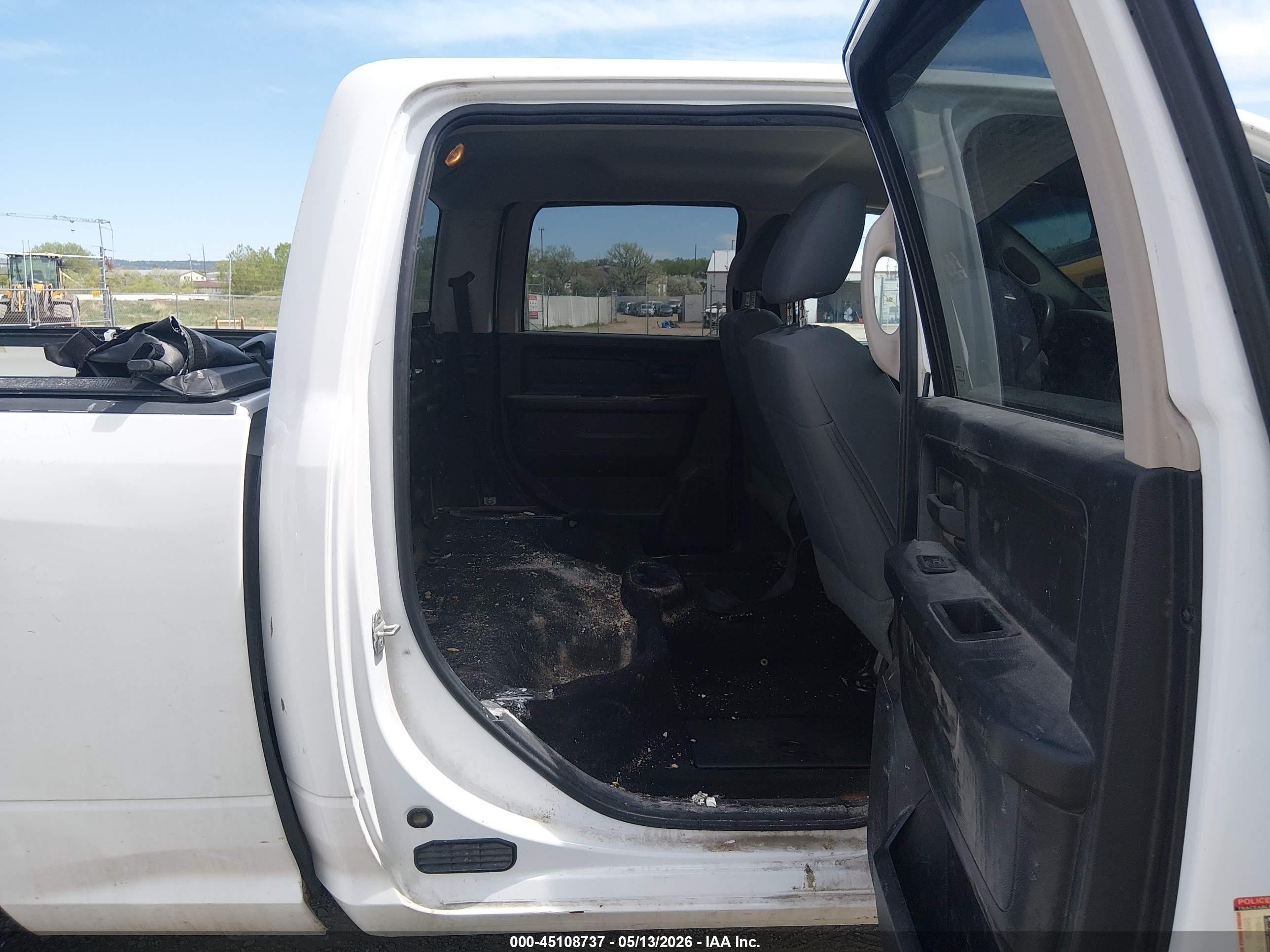 2014 Ram 1500 St White vin: 1C6RR7ST8ES325818