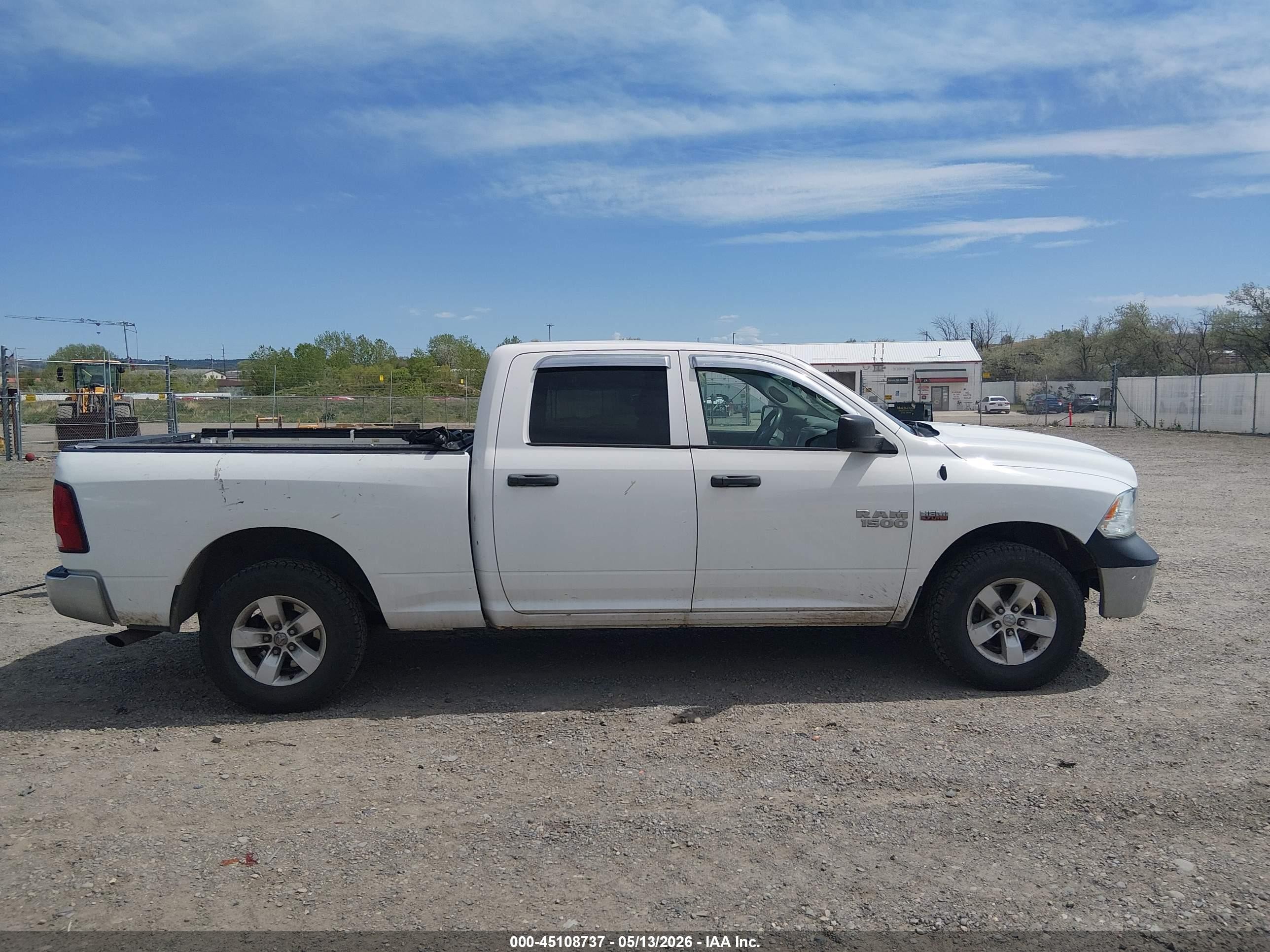 2014 Ram 1500 St White vin: 1C6RR7ST8ES325818