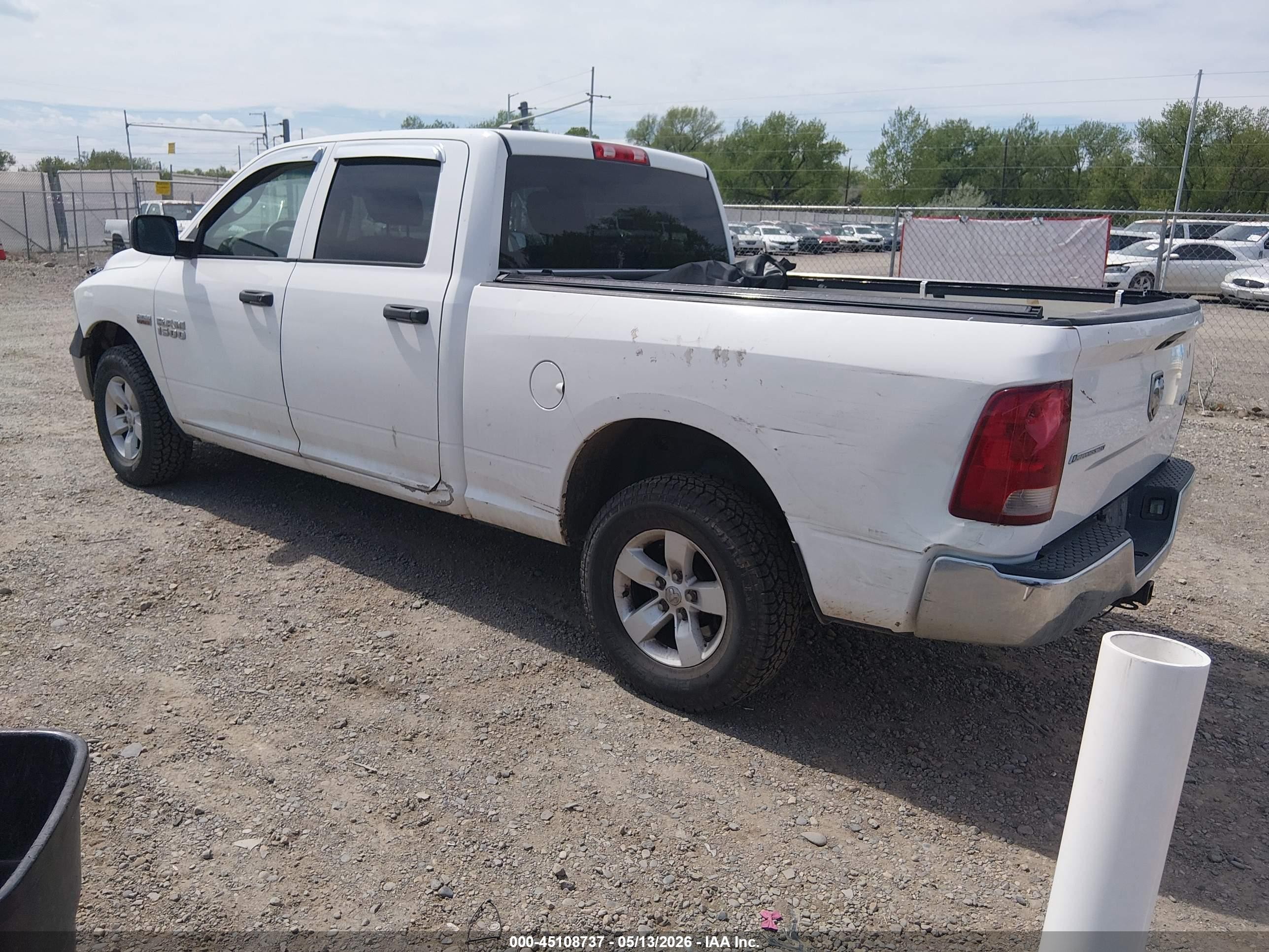 2014 Ram 1500 St White vin: 1C6RR7ST8ES325818