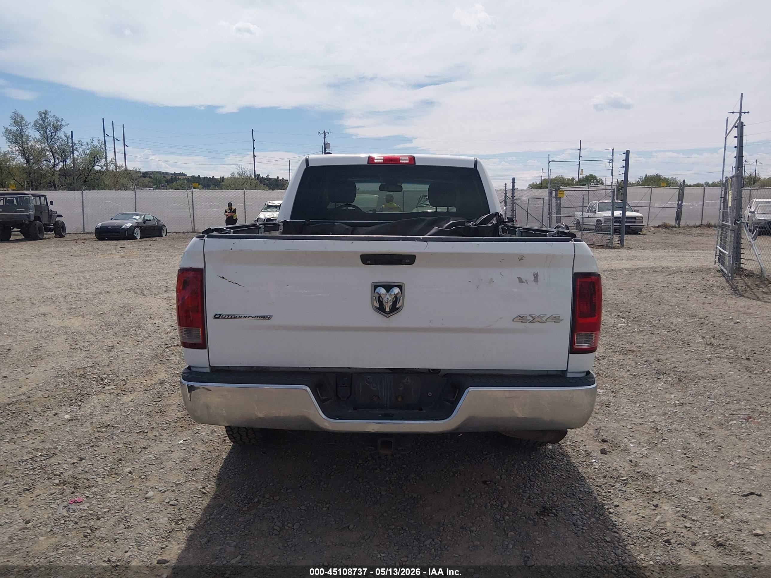 2014 Ram 1500 St White vin: 1C6RR7ST8ES325818