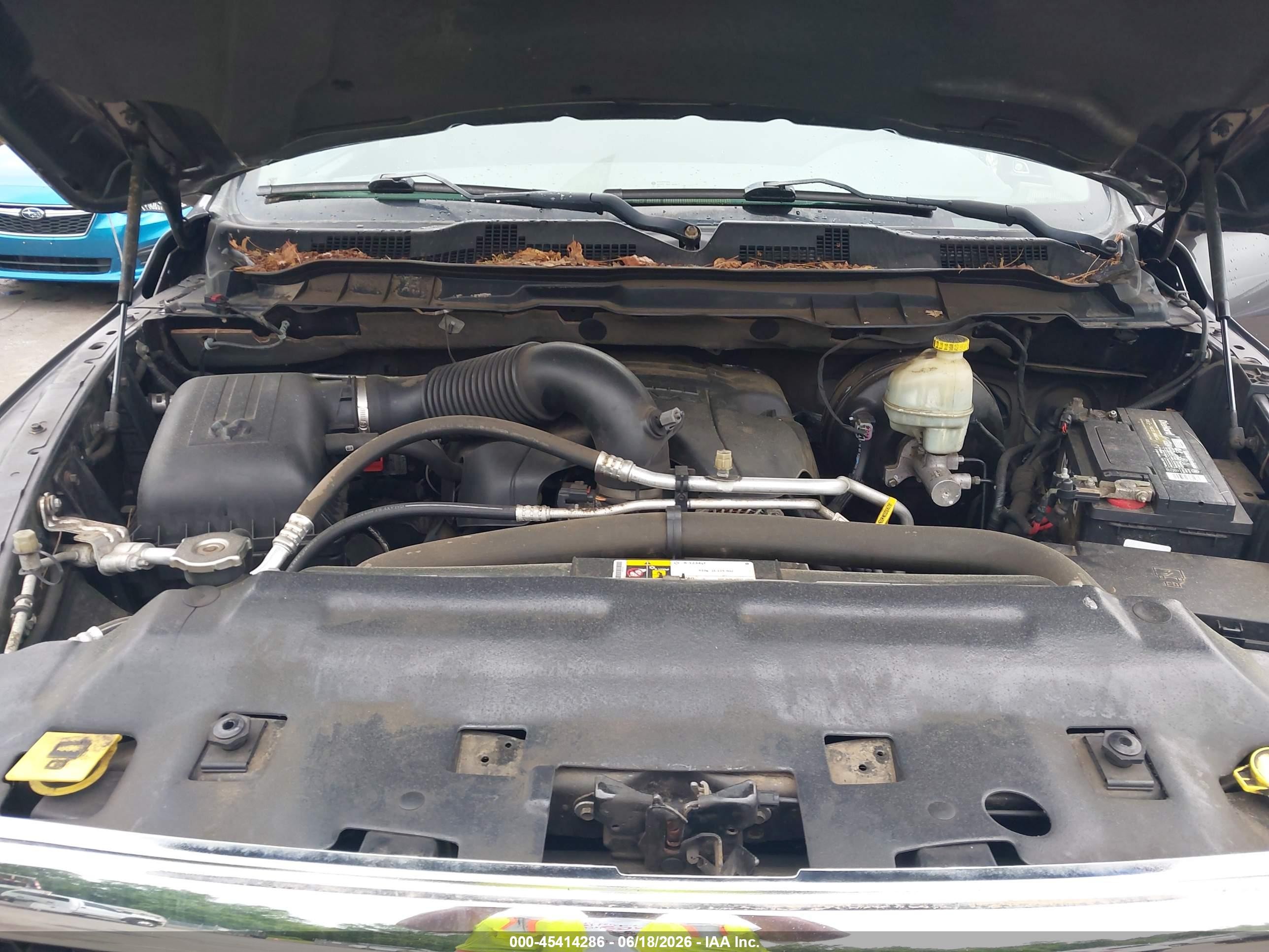 2014 Ram 1500 Tradesman Gray vin: 1C6RR7ST8ES331246