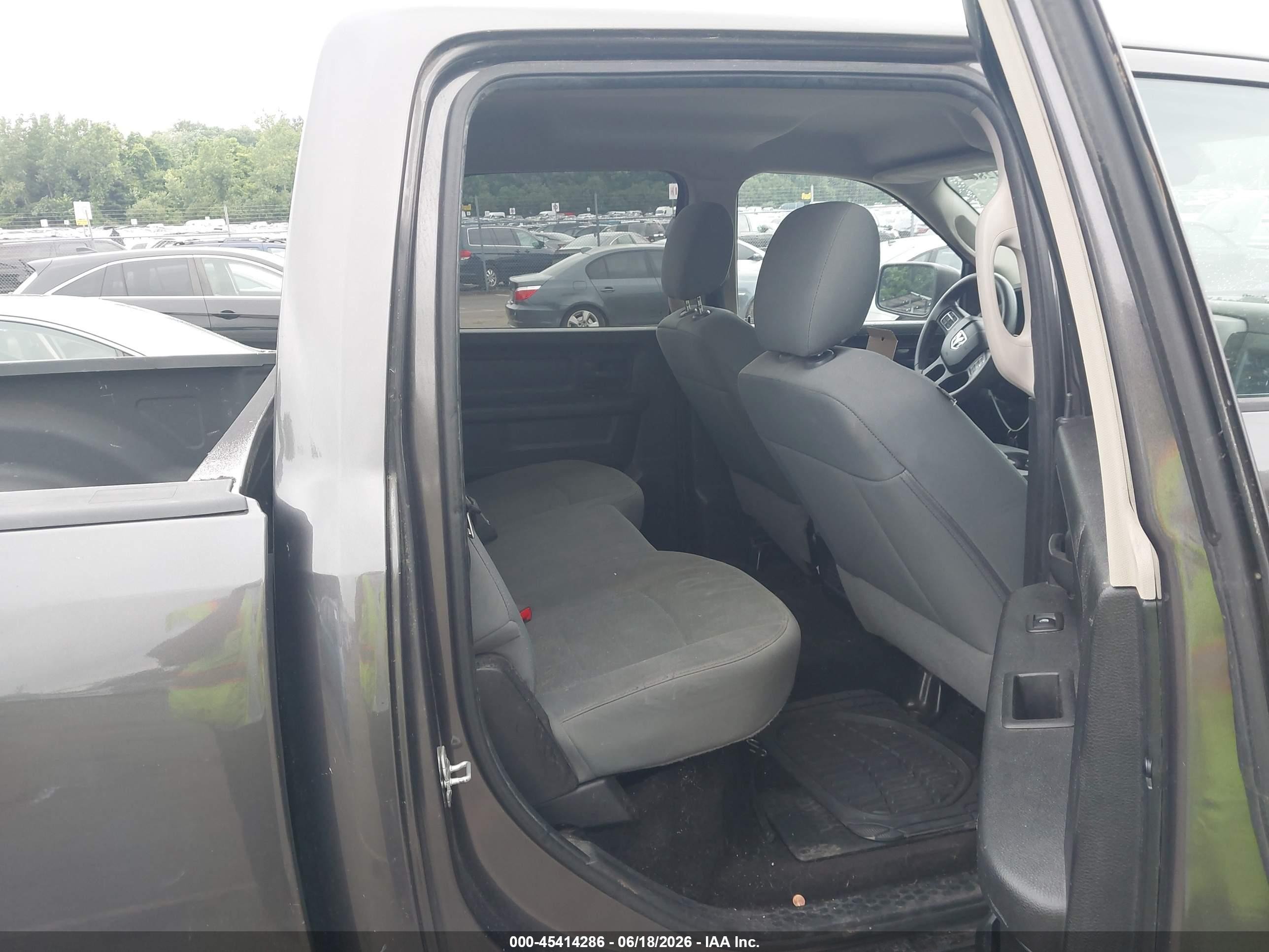 2014 Ram 1500 Tradesman Gray vin: 1C6RR7ST8ES331246