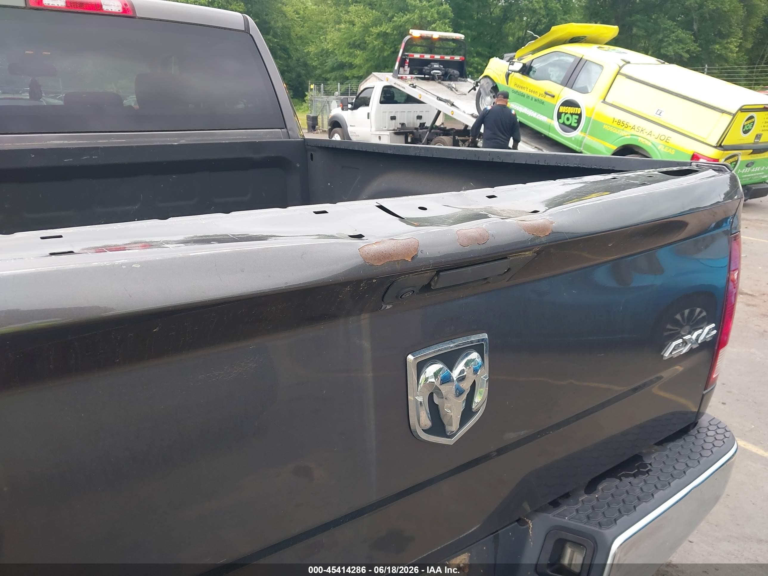 2014 Ram 1500 Tradesman Gray vin: 1C6RR7ST8ES331246
