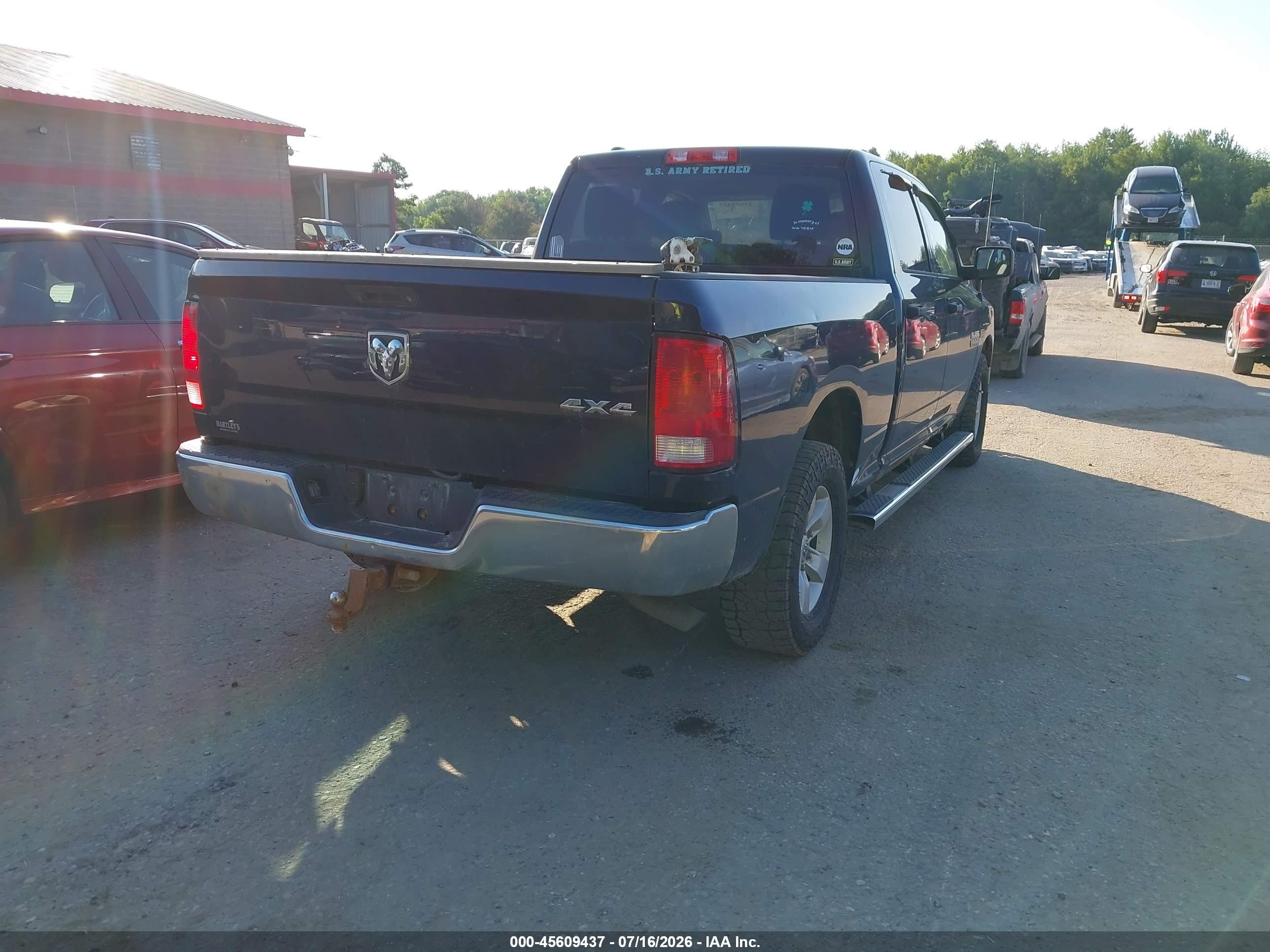 2015 Ram 1500 Tradesman Blue vin: 1C6RR7ST9FS783997