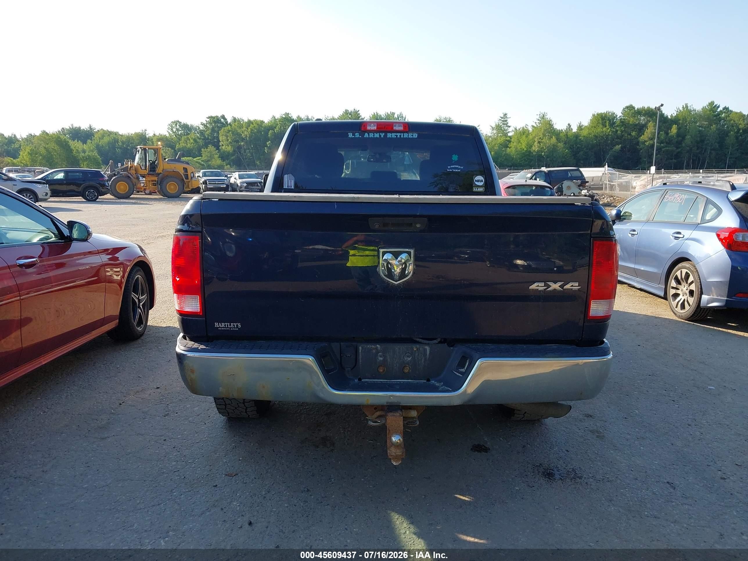 2015 Ram 1500 Tradesman Blue vin: 1C6RR7ST9FS783997
