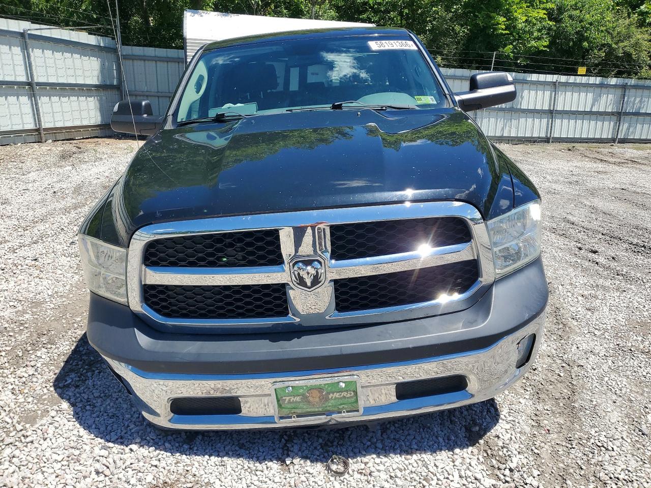 2013 Ram 1500 St Черный vin: 1C6RR7STXDS718122