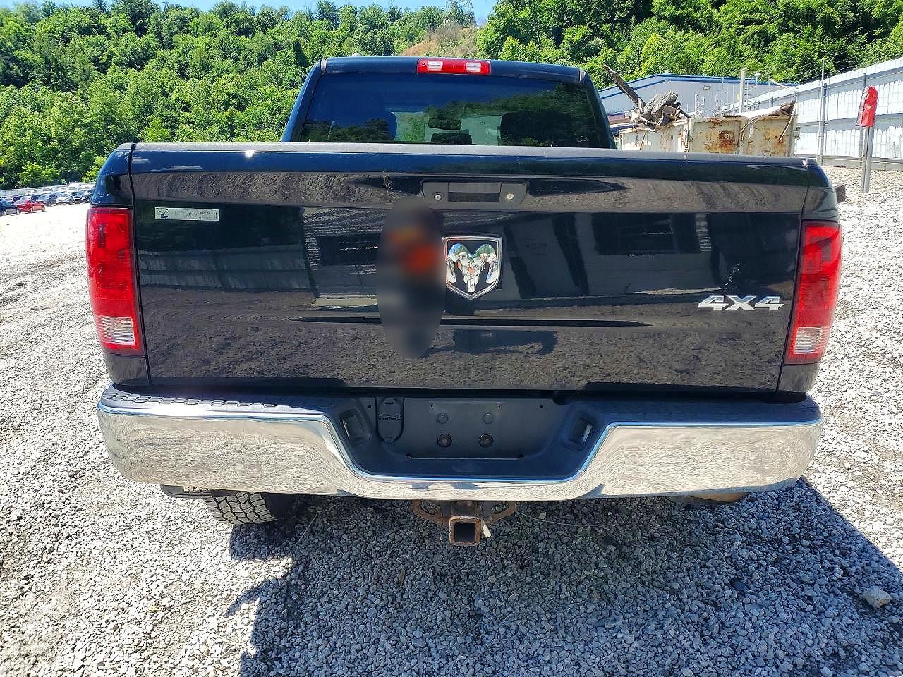2013 Ram 1500 St Черный vin: 1C6RR7STXDS718122