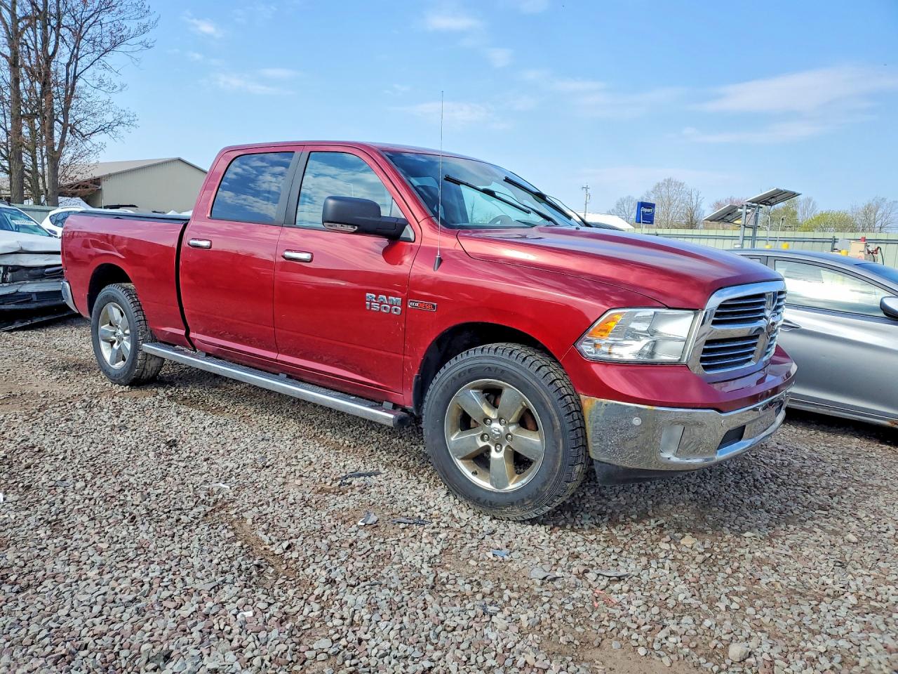 2015 Ram 1500 Maroon vin: 1C6RR7TM1FS678314