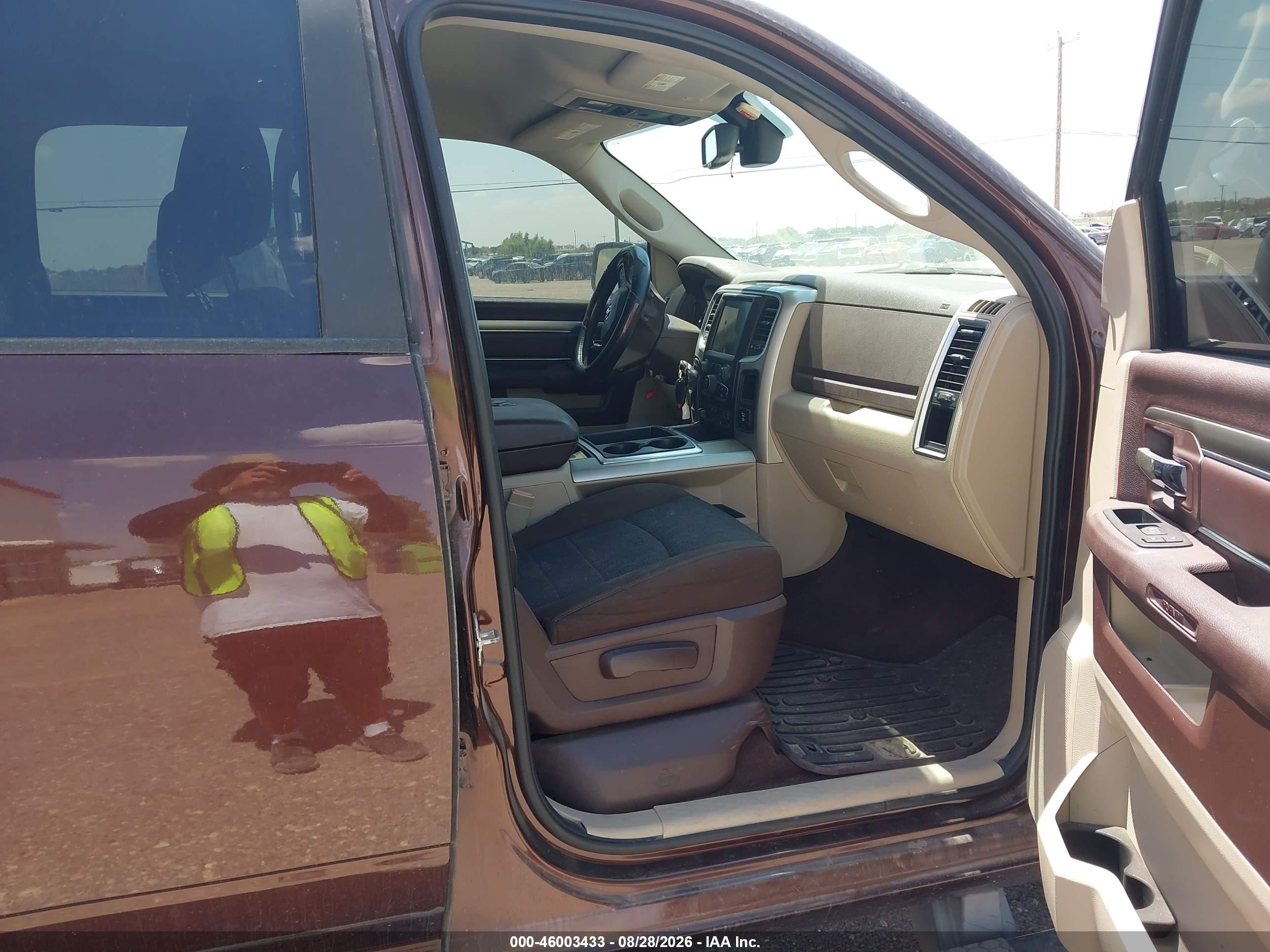 2014 Ram 1500 Lone Star Коричневый vin: 1C6RR7TM2ES327314