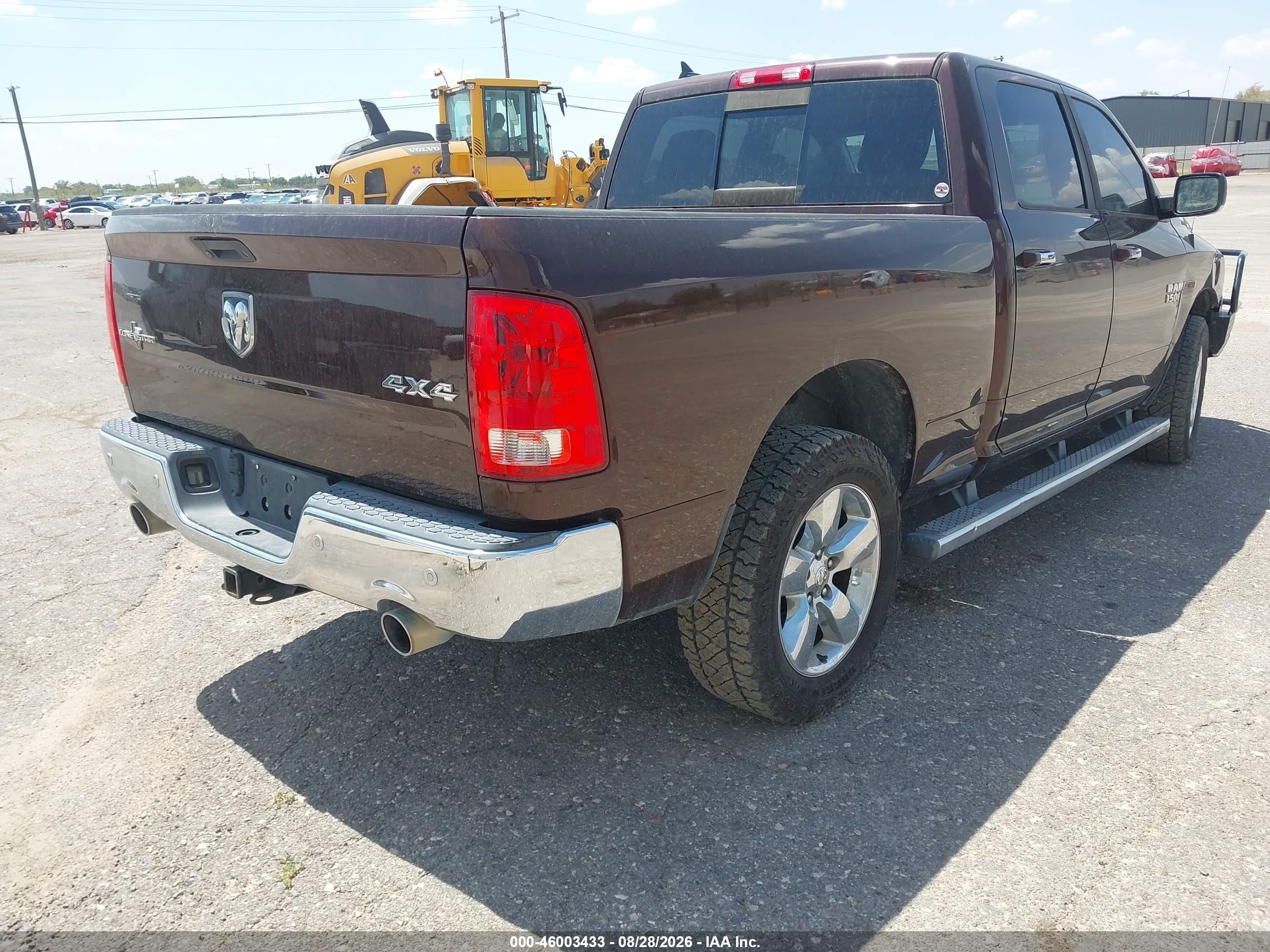 2014 Ram 1500 Lone Star Коричневый vin: 1C6RR7TM2ES327314