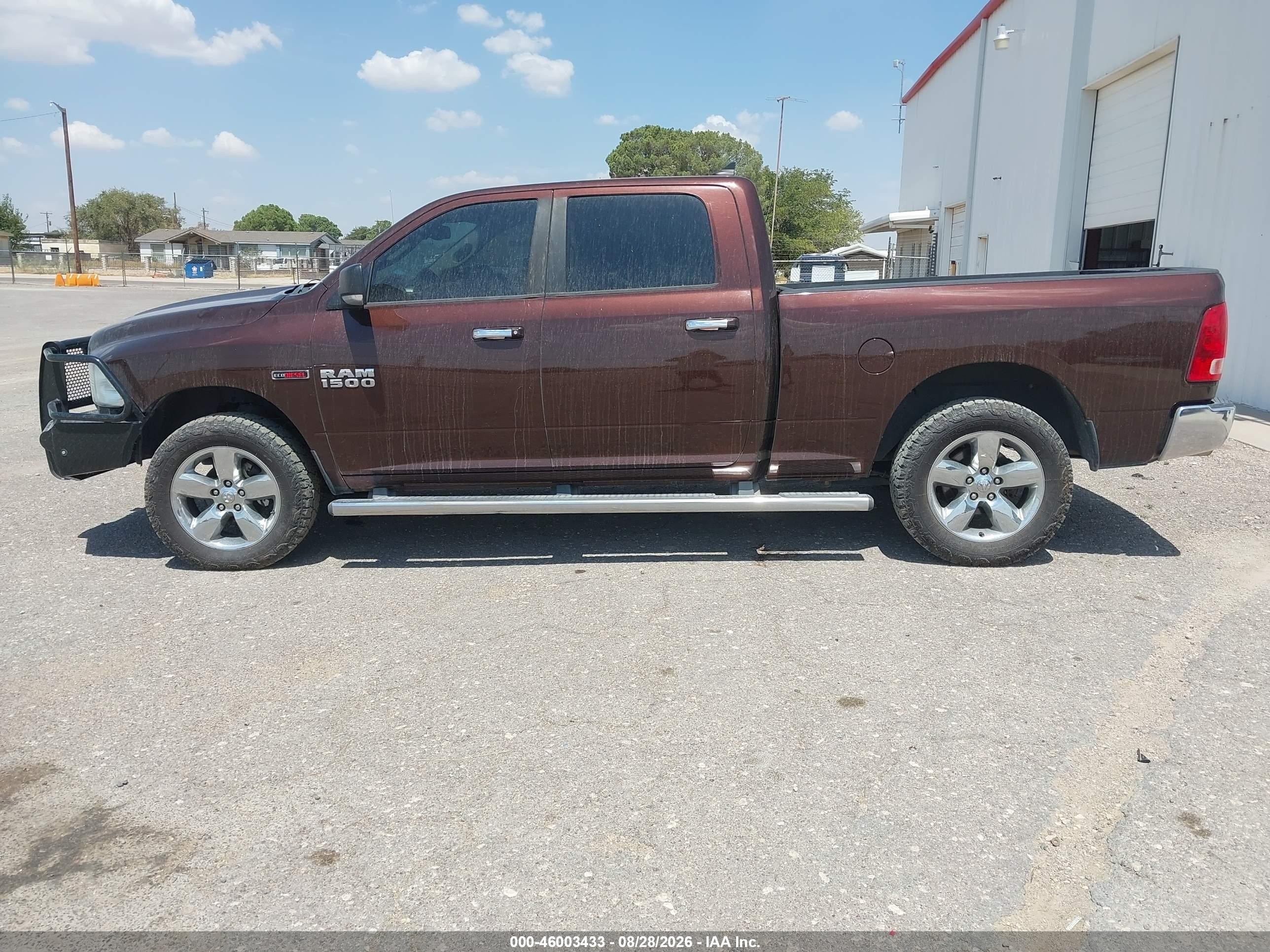 2014 Ram 1500 Lone Star Коричневый vin: 1C6RR7TM2ES327314