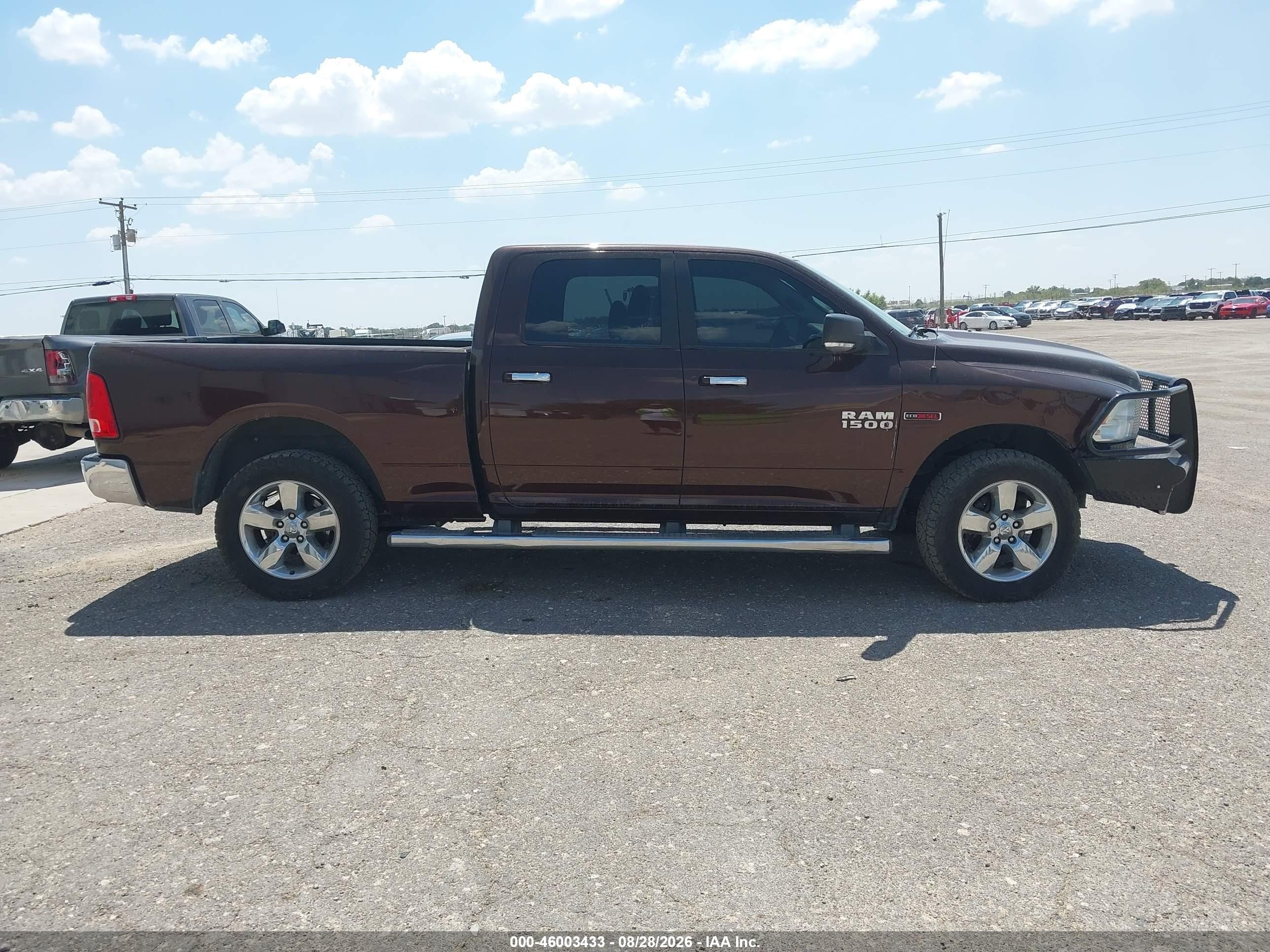 2014 Ram 1500 Lone Star Коричневый vin: 1C6RR7TM2ES327314