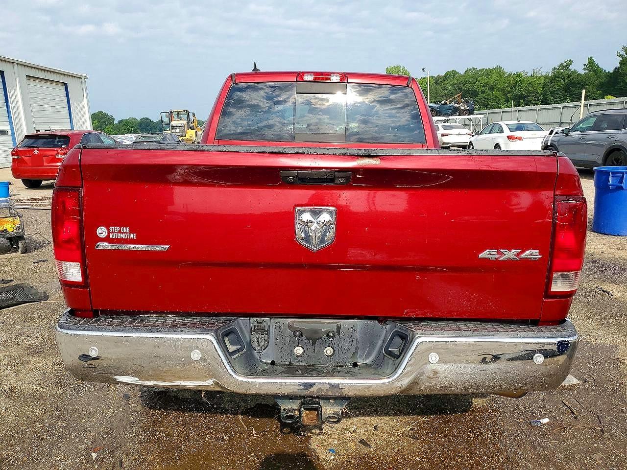 2015 Ram 1500 Slt Бордовый vin: 1C6RR7TM5FS754441