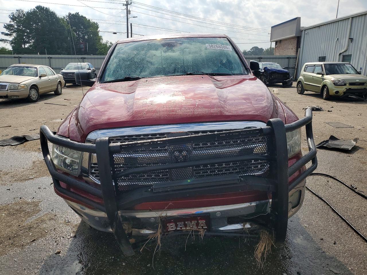 2015 Ram 1500 Slt Бордовый vin: 1C6RR7TM5FS754441