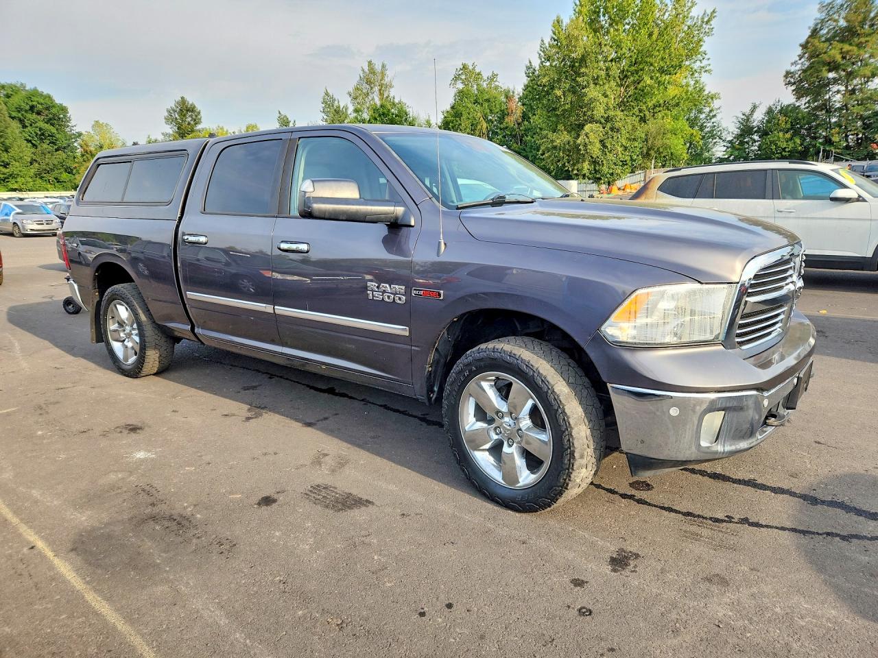 2015 Ram 1500 Slt Gray vin: 1C6RR7TM6FS552398