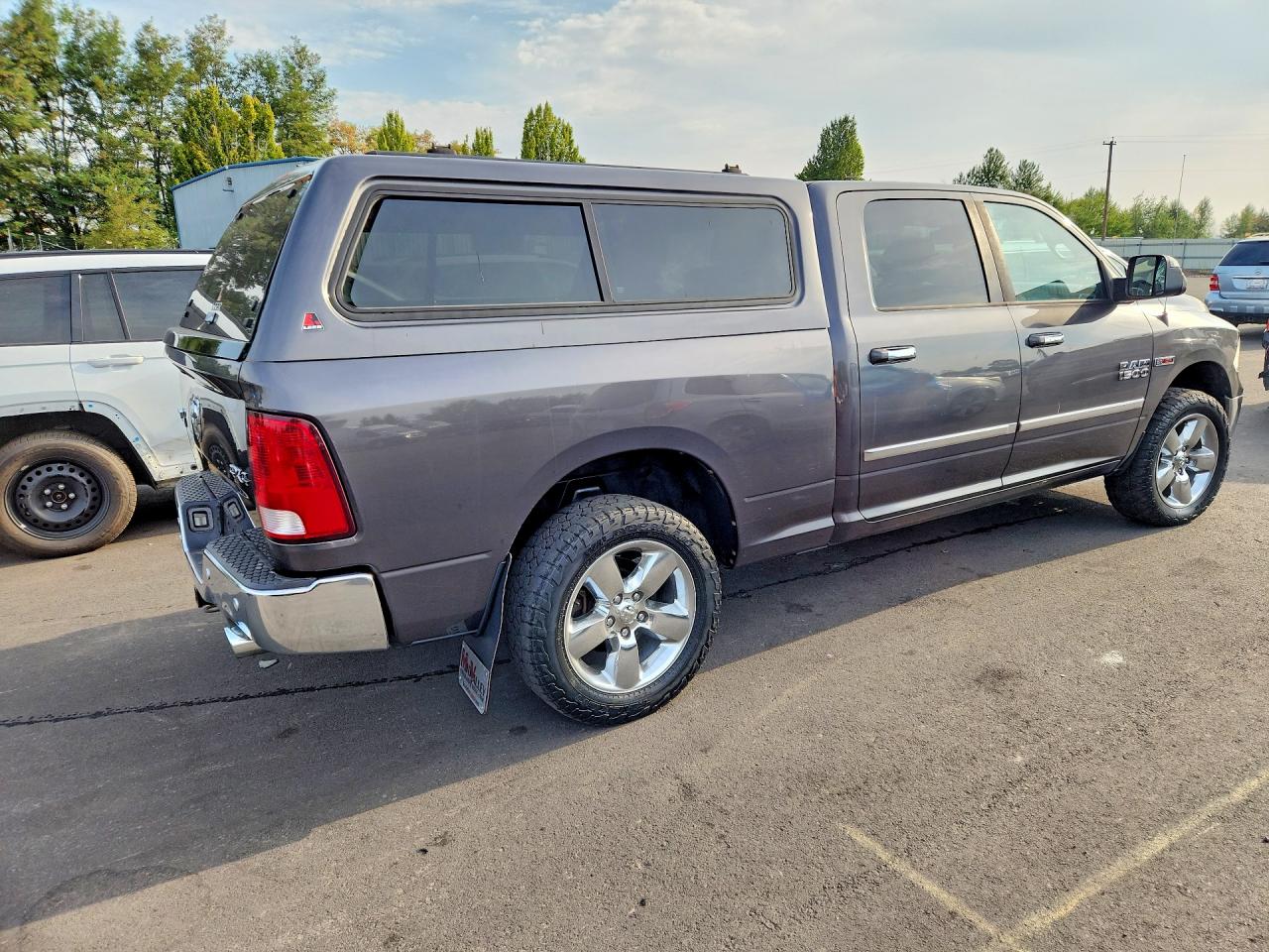 2015 Ram 1500 Slt Gray vin: 1C6RR7TM6FS552398