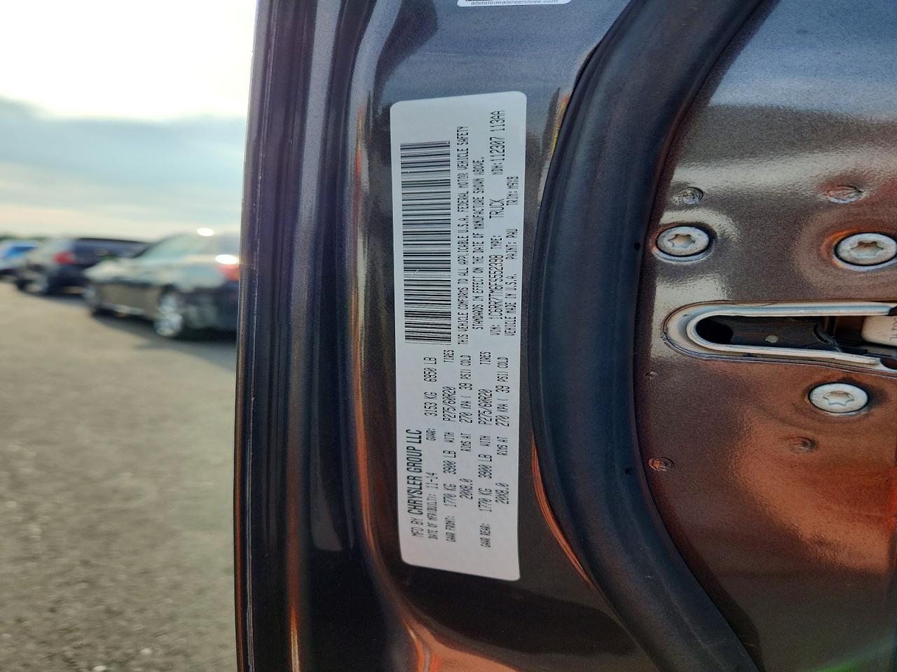 2015 Ram 1500 Slt Gray vin: 1C6RR7TM6FS552398