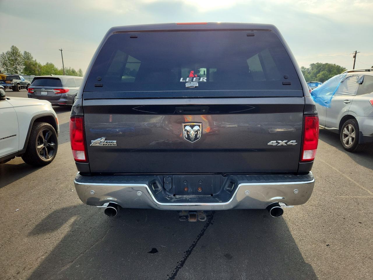 2015 Ram 1500 Slt Gray vin: 1C6RR7TM6FS552398
