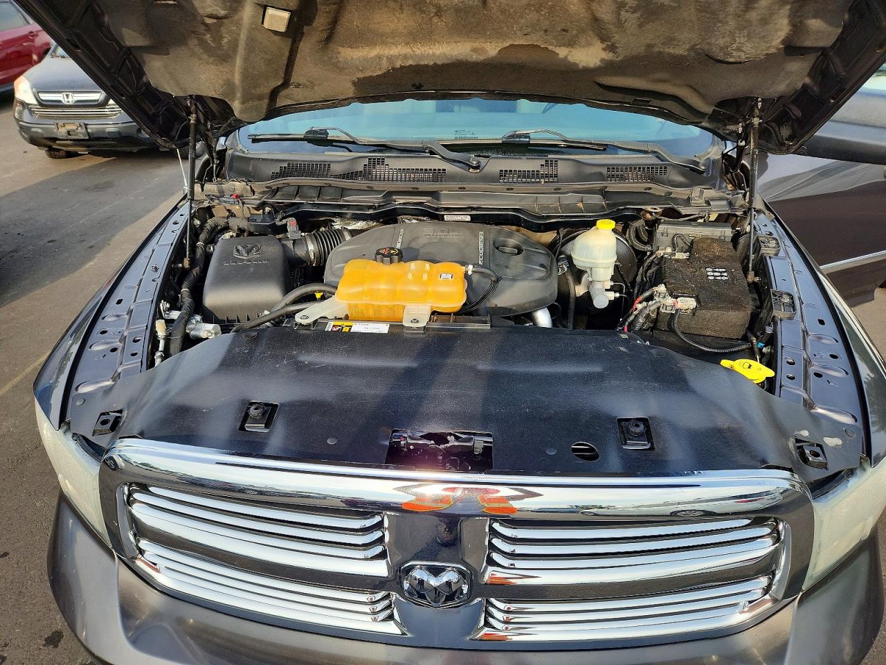 2015 Ram 1500 Slt Gray vin: 1C6RR7TM6FS552398
