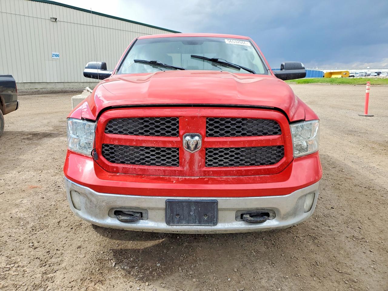 2015 Ram 1500 Slt Red vin: 1C6RR7TM6FS558945