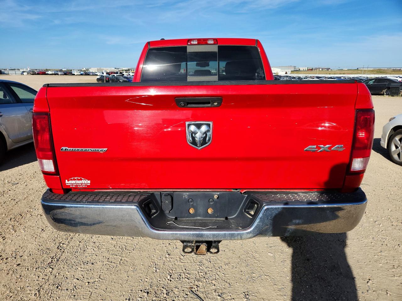 2015 Ram 1500 Slt Red vin: 1C6RR7TM6FS558945