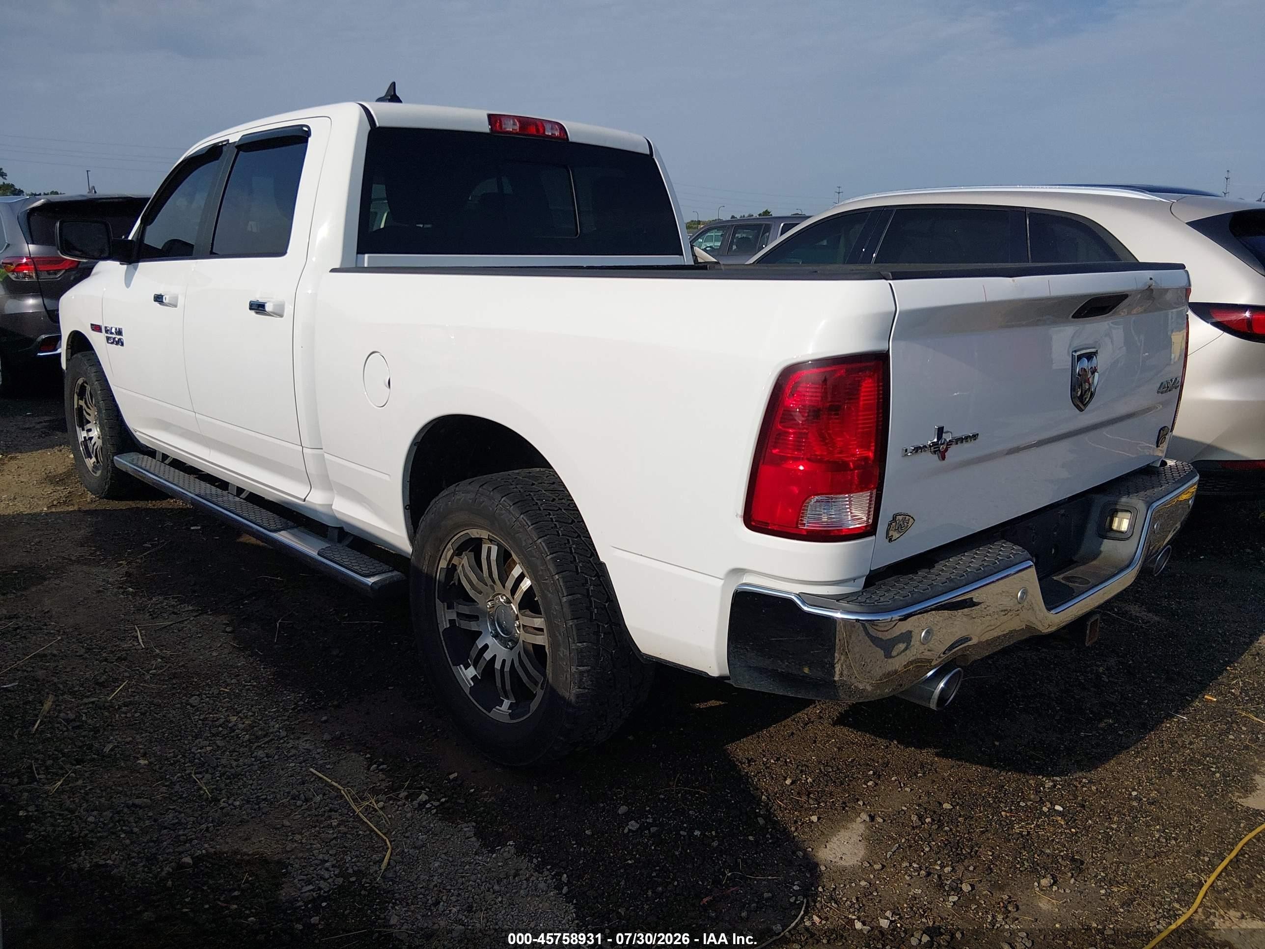 2015 Ram 1500 Lone Star White vin: 1C6RR7TM6FS695710