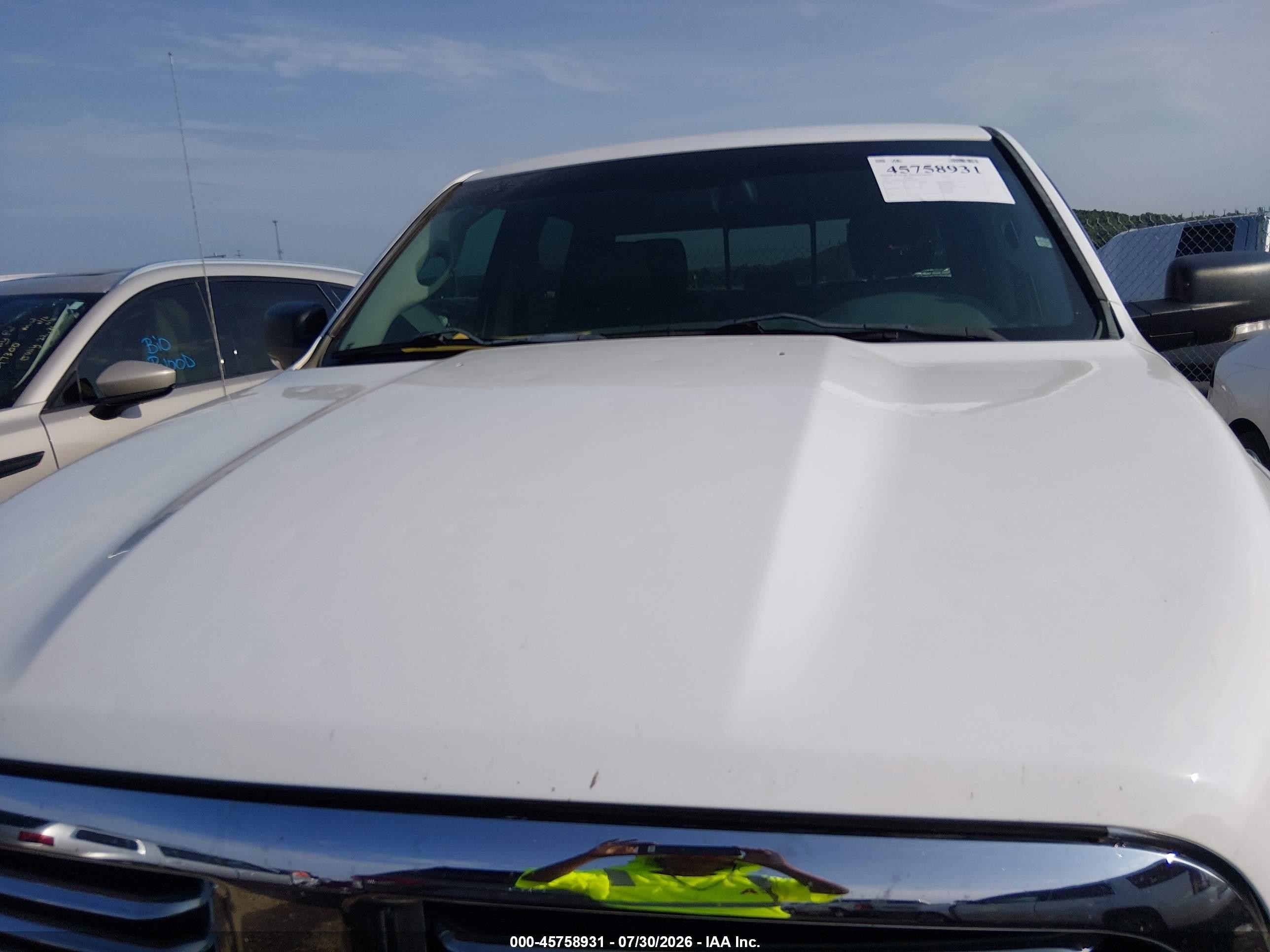 2015 Ram 1500 Lone Star White vin: 1C6RR7TM6FS695710