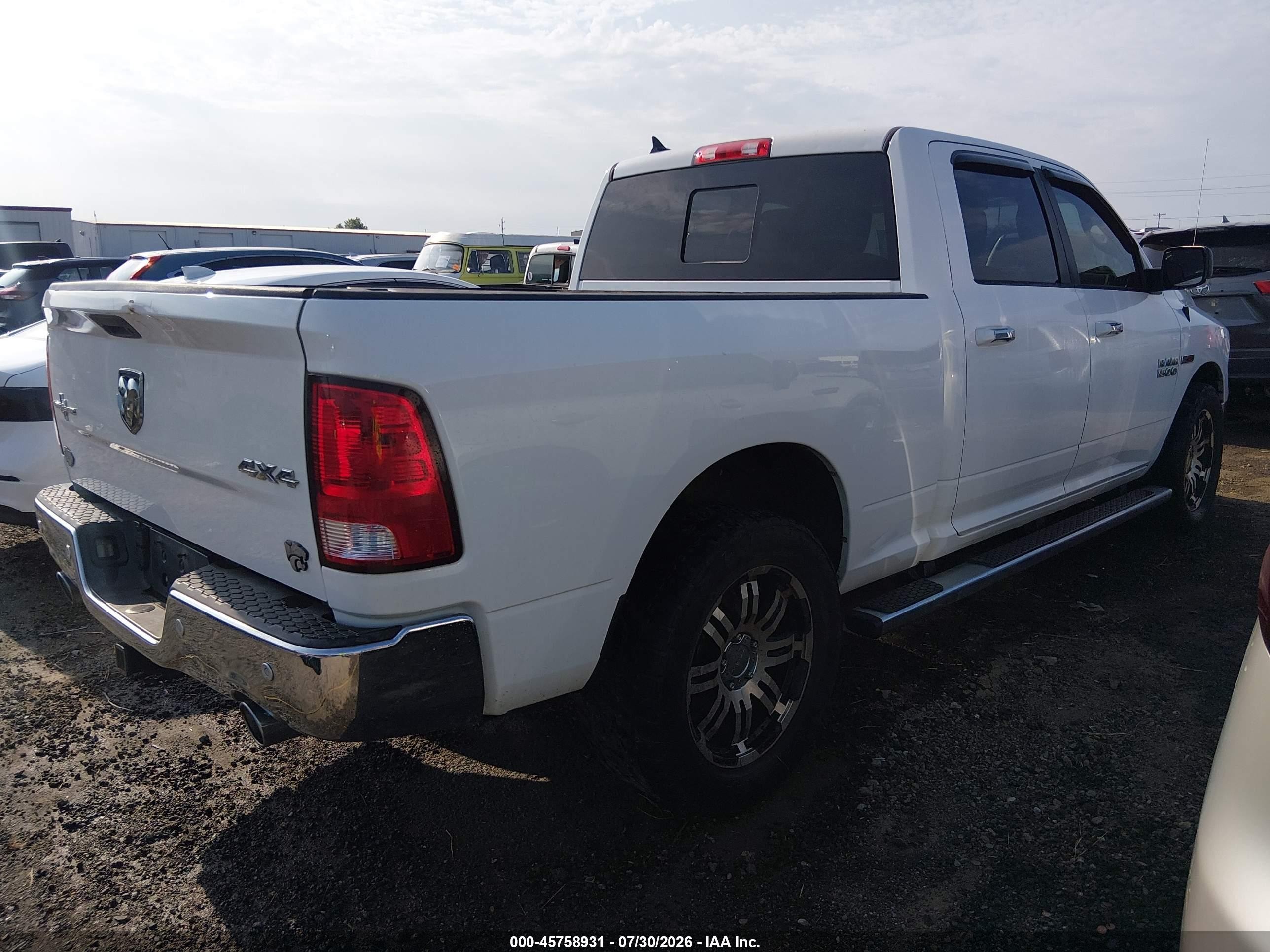 2015 Ram 1500 Lone Star White vin: 1C6RR7TM6FS695710