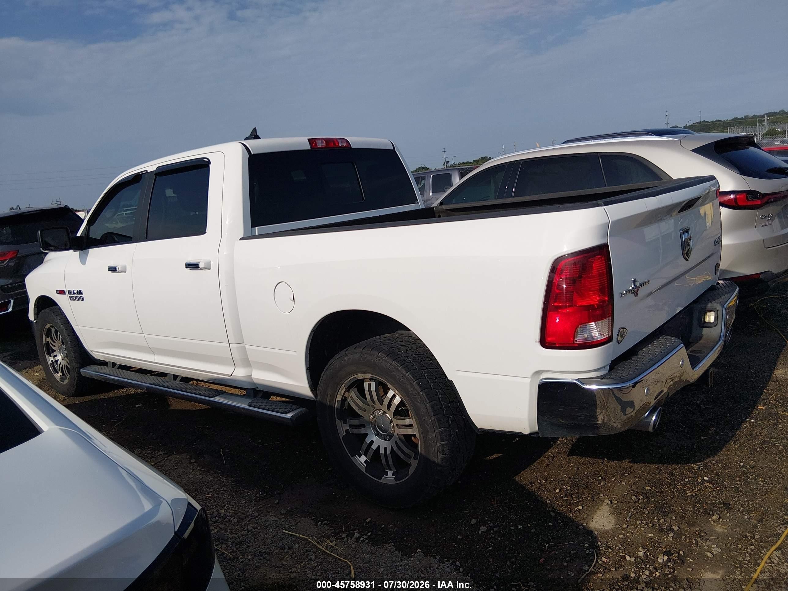 2015 Ram 1500 Lone Star White vin: 1C6RR7TM6FS695710