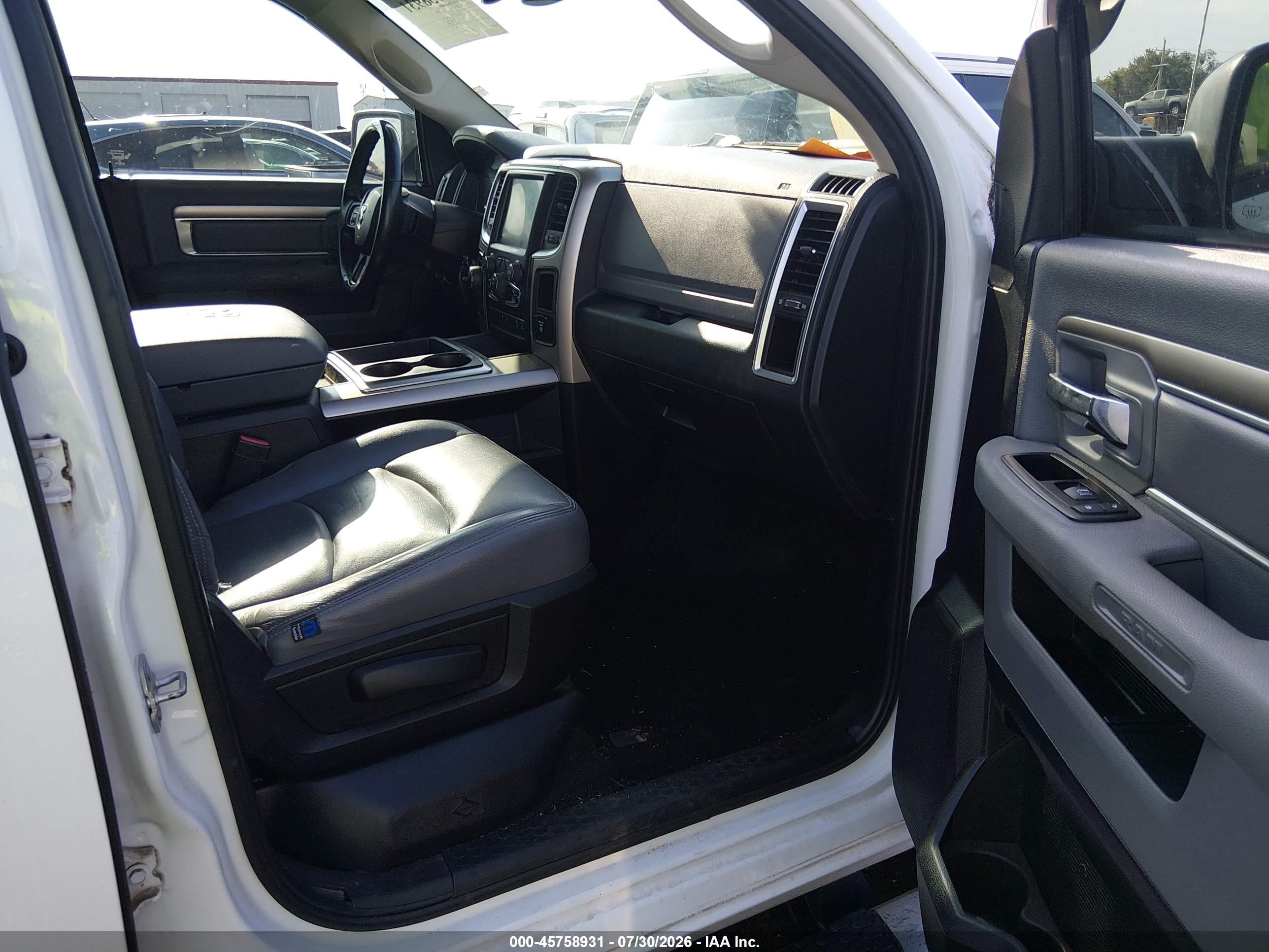 2015 Ram 1500 Lone Star White vin: 1C6RR7TM6FS695710