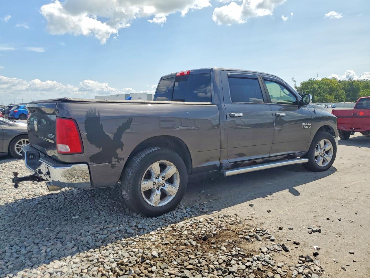 2015 Ram 1500 Slt Gray vin: 1C6RR7TM9FS721748