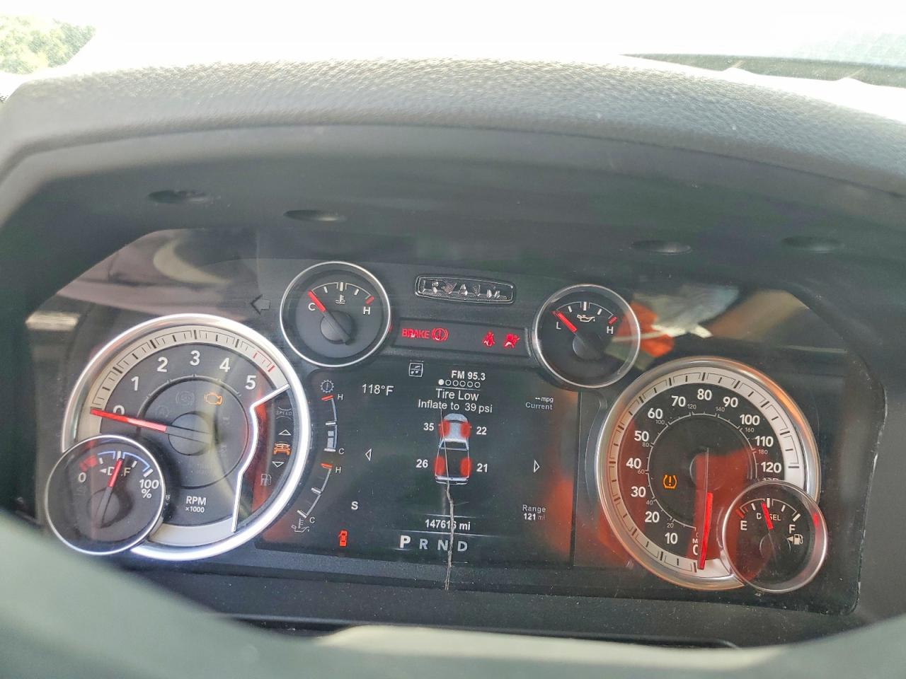 2015 Ram 1500 Slt Gray vin: 1C6RR7TM9FS721748