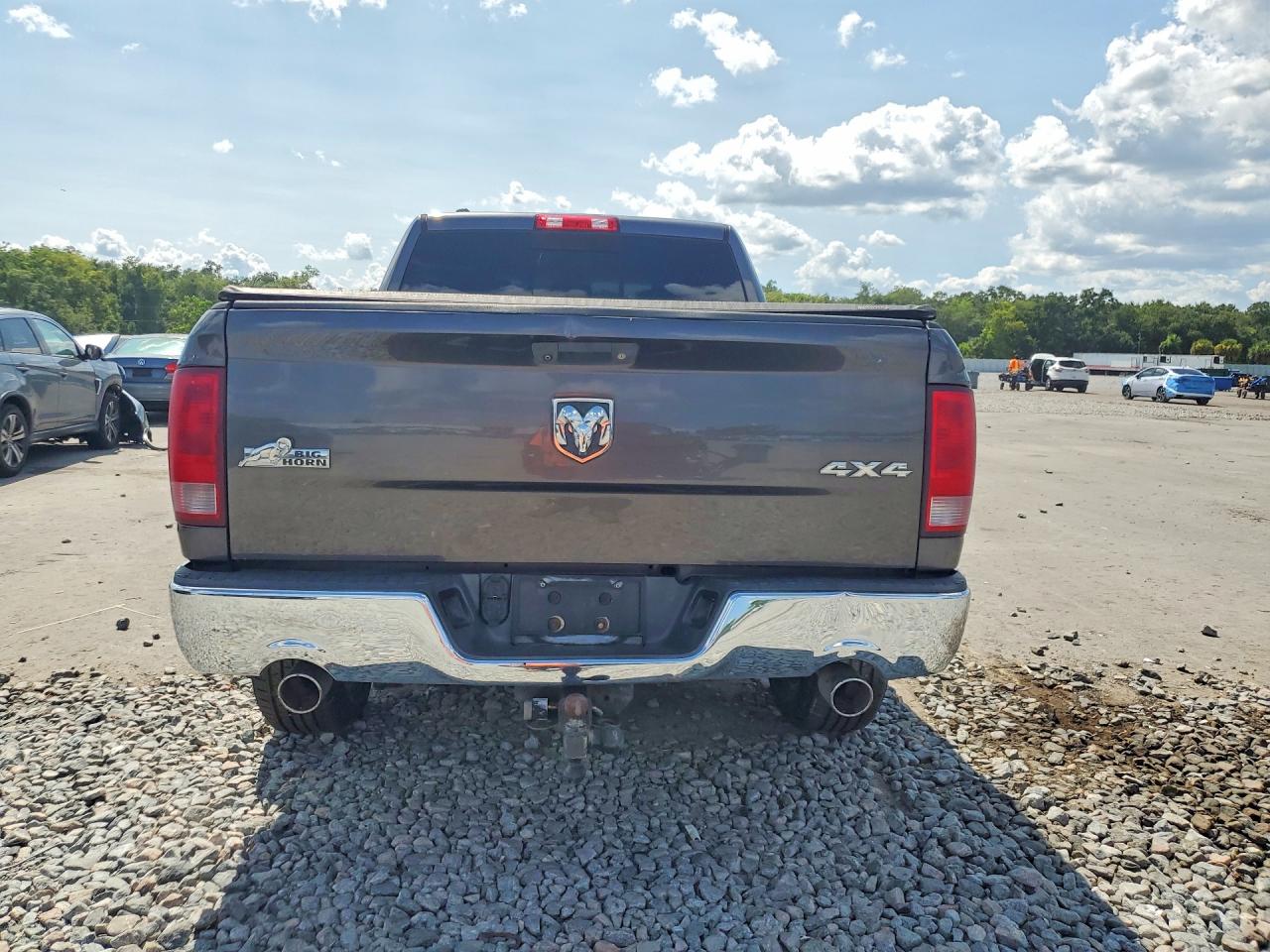 2015 Ram 1500 Slt Gray vin: 1C6RR7TM9FS721748