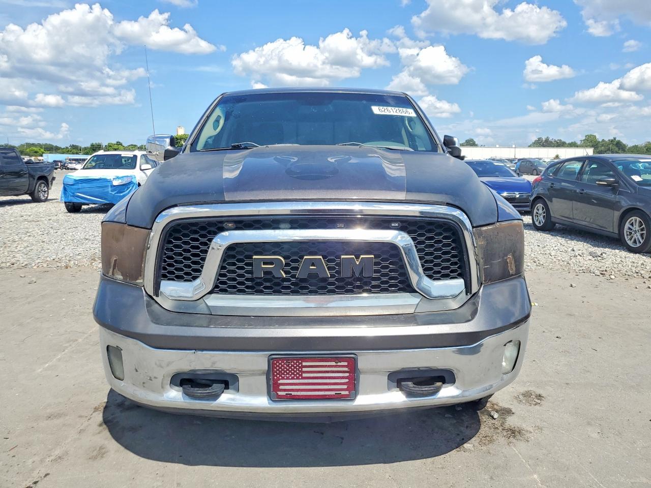 2015 Ram 1500 Slt Gray vin: 1C6RR7TM9FS721748