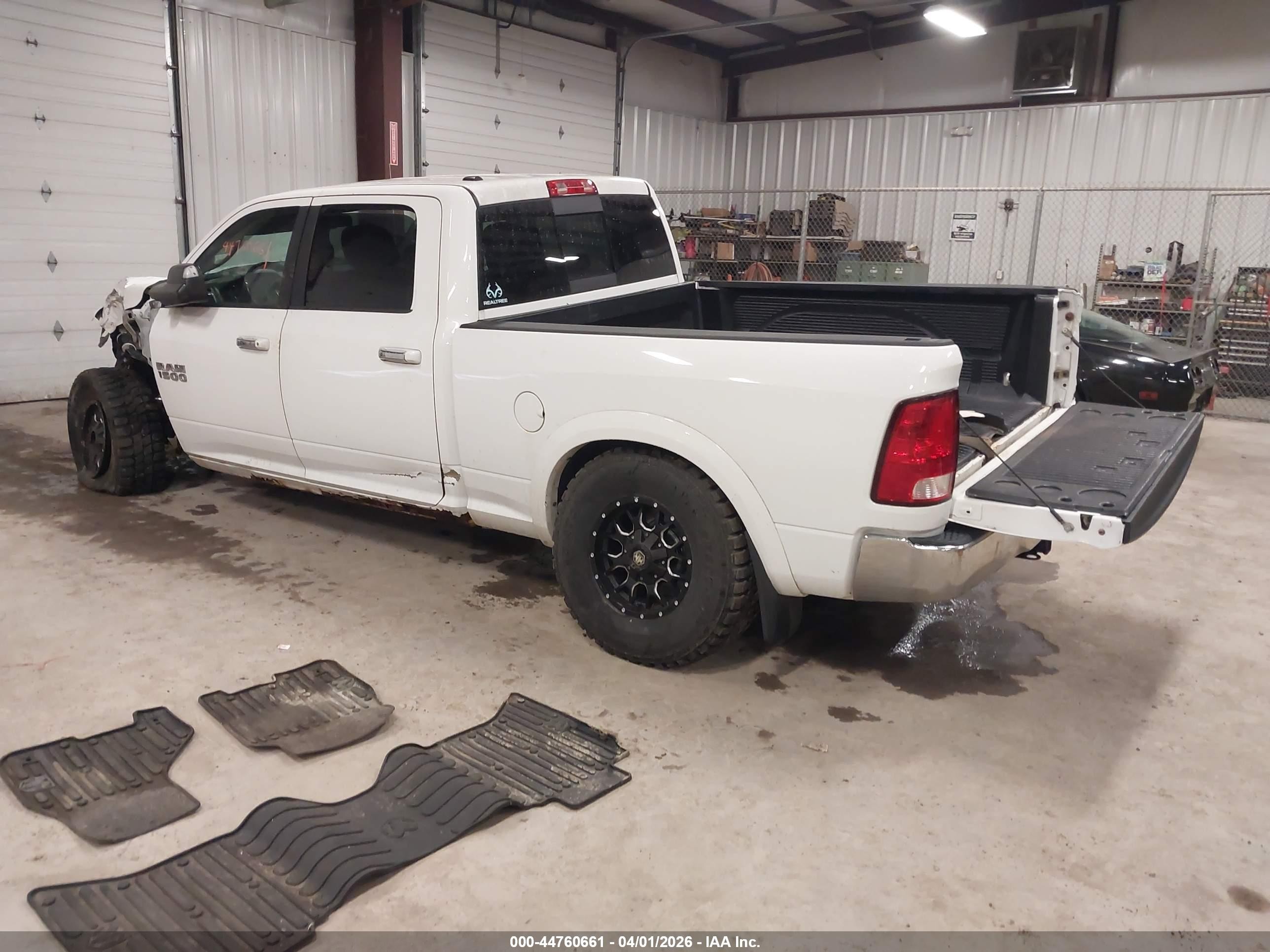 2014 Ram 1500 Slt White vin: 1C6RR7TT0ES313192