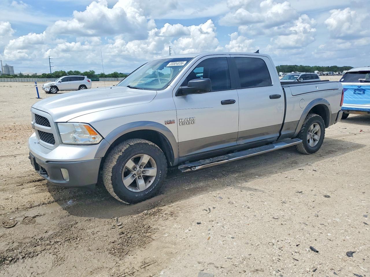 2013 Ram 1500 Slt Silver vin: 1C6RR7TT1DS669309