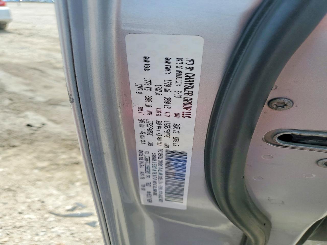 2013 Ram 1500 Slt Silver vin: 1C6RR7TT1DS669309