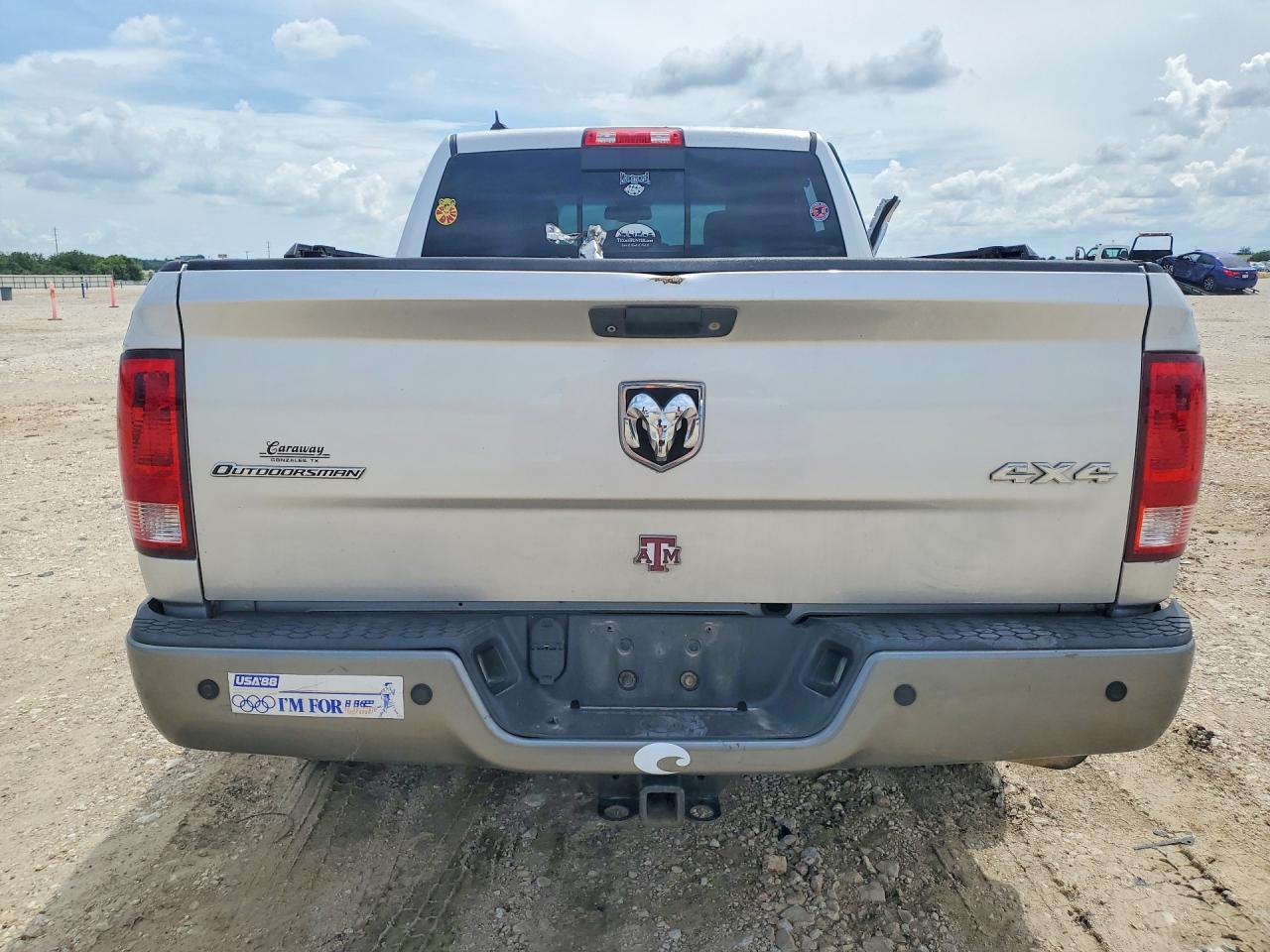 2013 Ram 1500 Slt Silver vin: 1C6RR7TT1DS669309