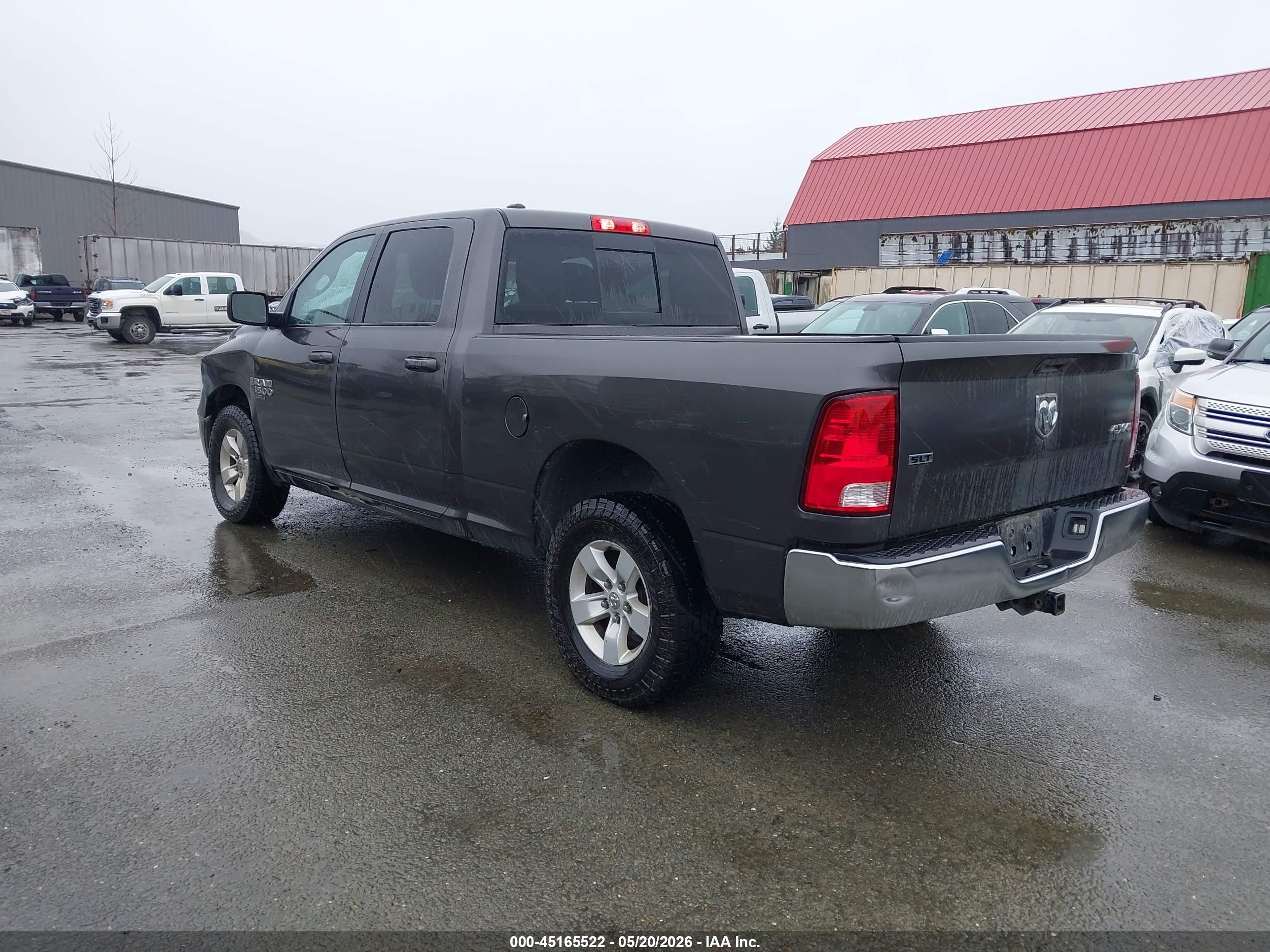 2019 Ram 1500 Classic Slt  4x4 6'4 Box Gray vin: 1C6RR7TT1KS601668